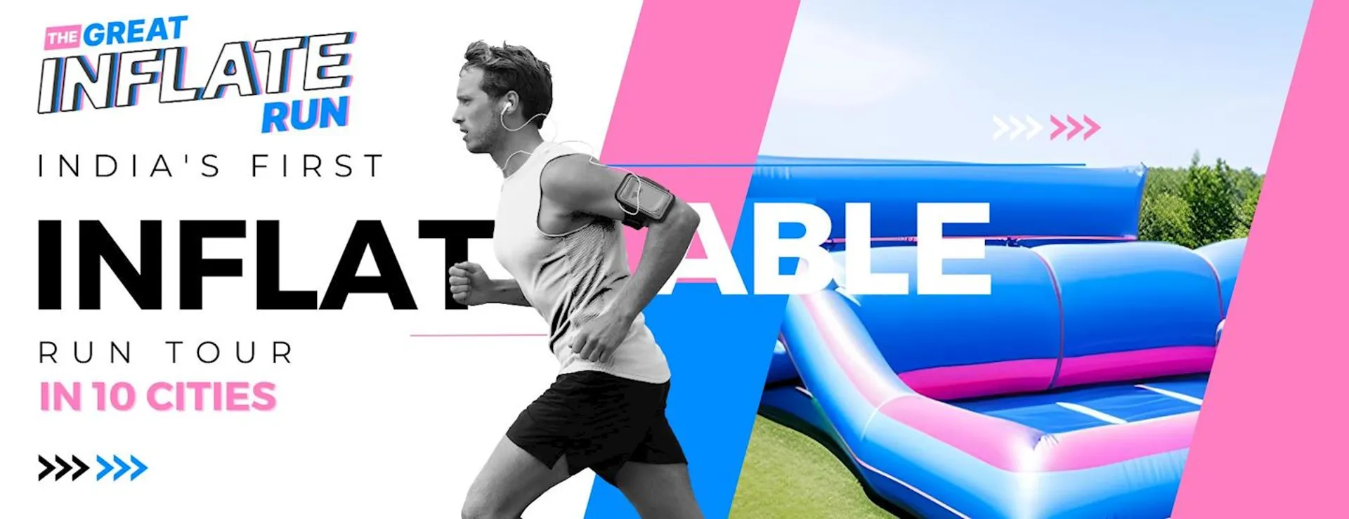 The Great Inflate Run - Mumbai Obstacle Course