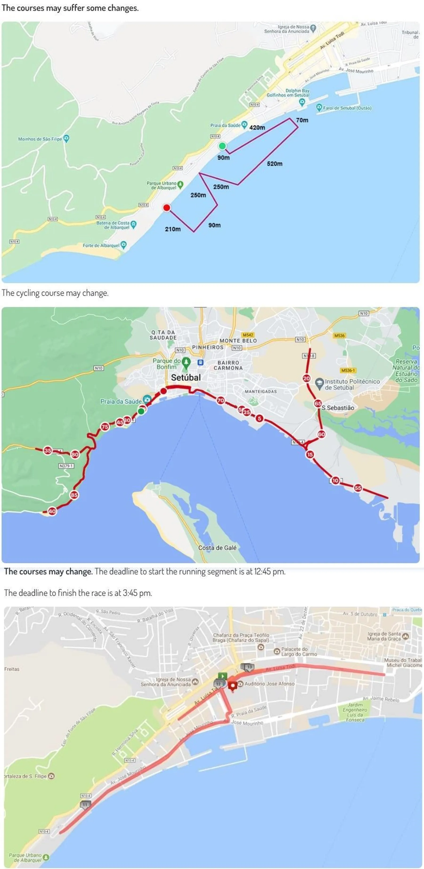 route map