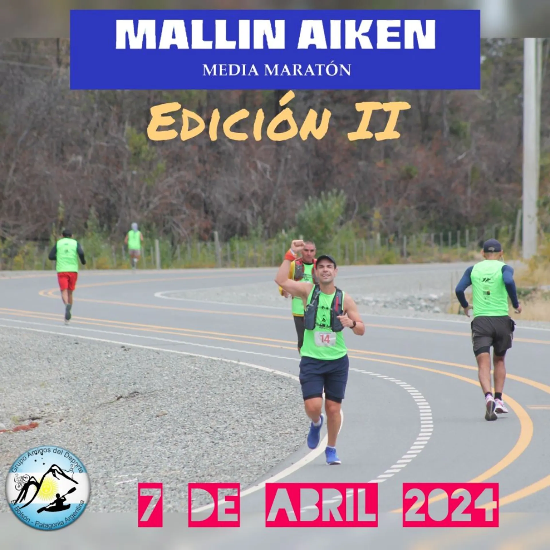 Mallin Aiken Media Maratón