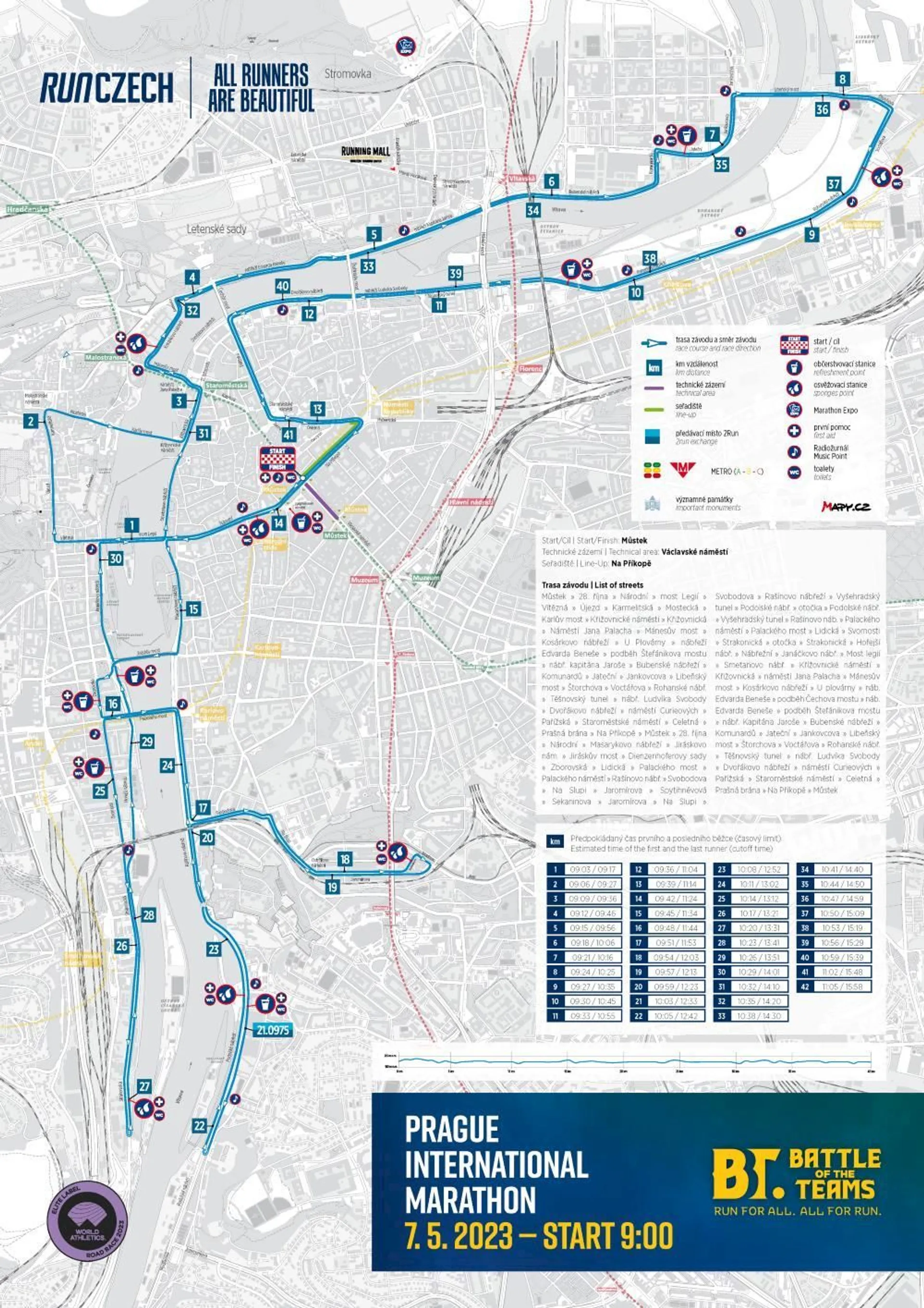 route map