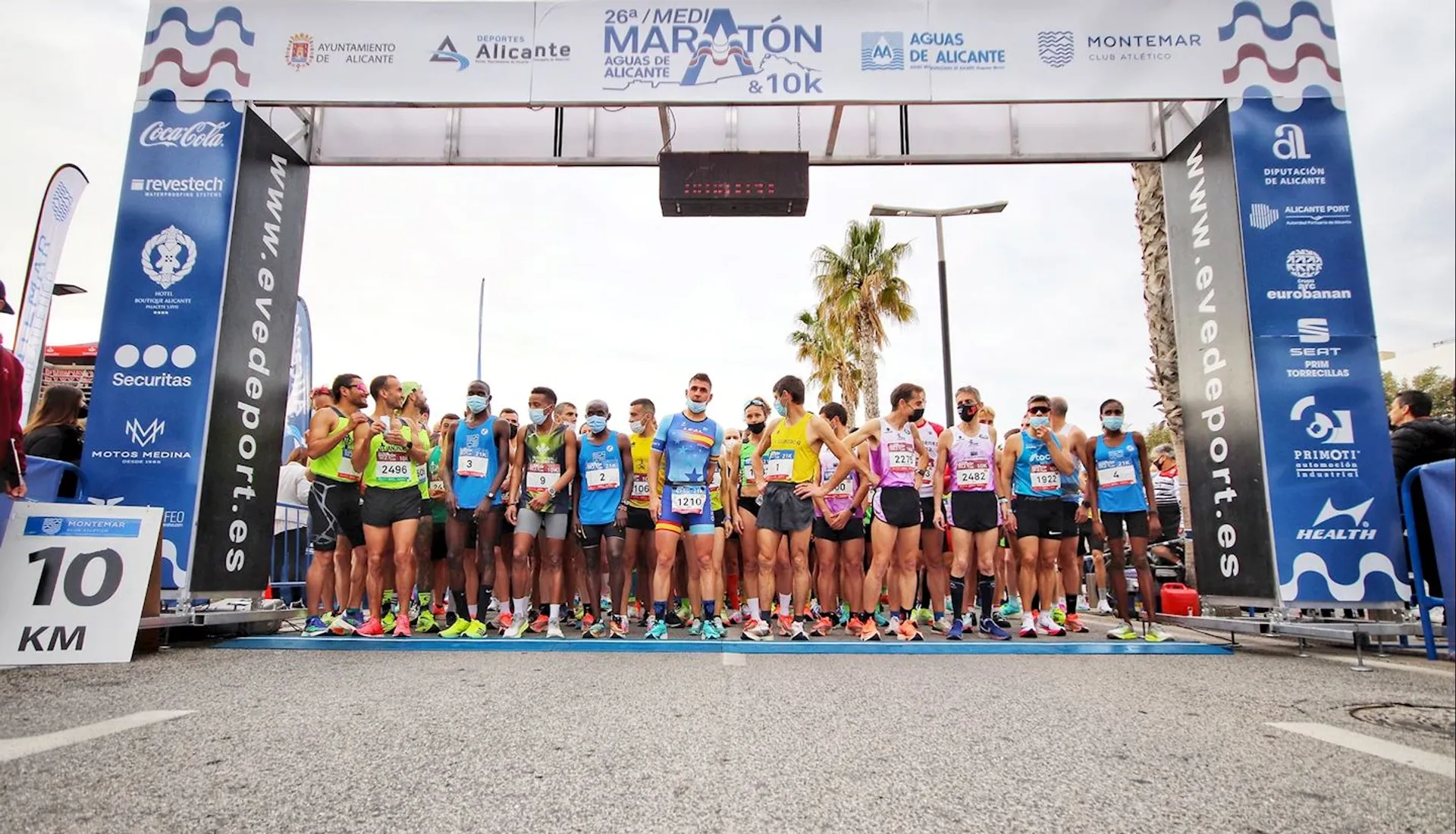 Meridiano International Half Marathon & 10k Aguas de Alicante