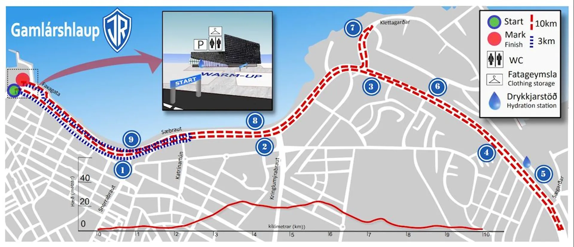 route map