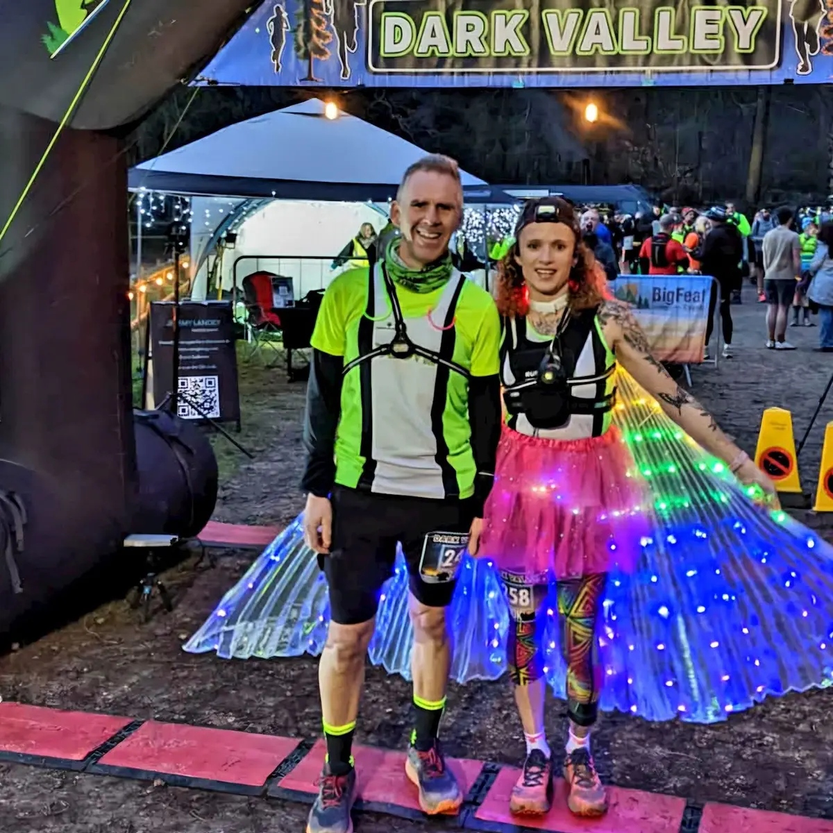 dark valley night trails