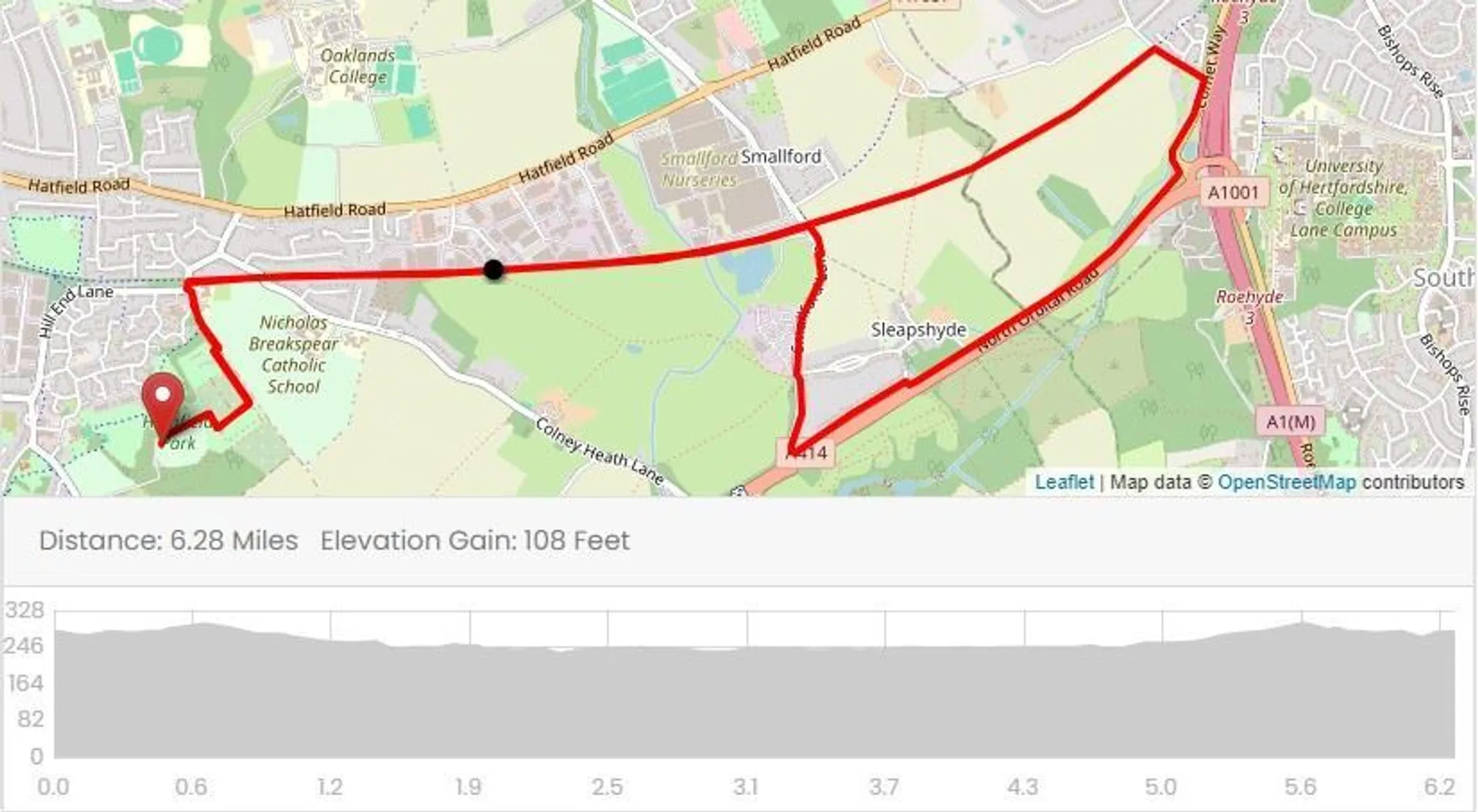 route map