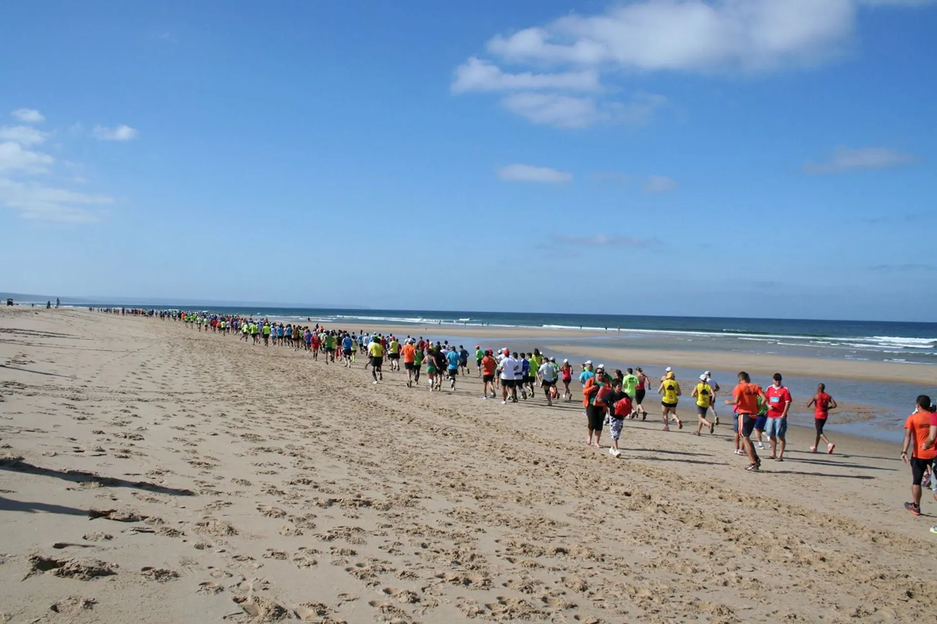 Meia-Maratona na Areia
