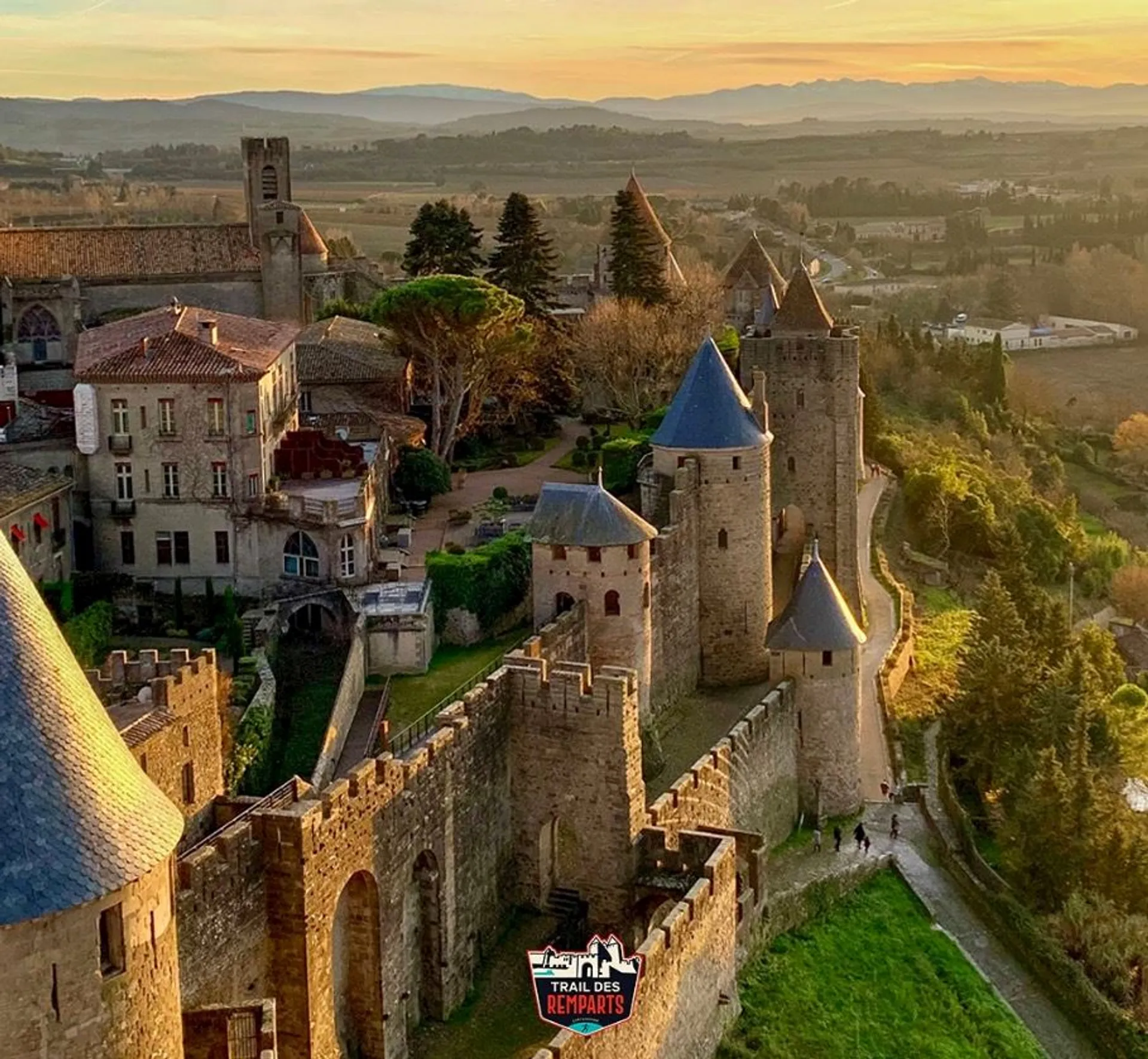 Carcassonne Walls Trail