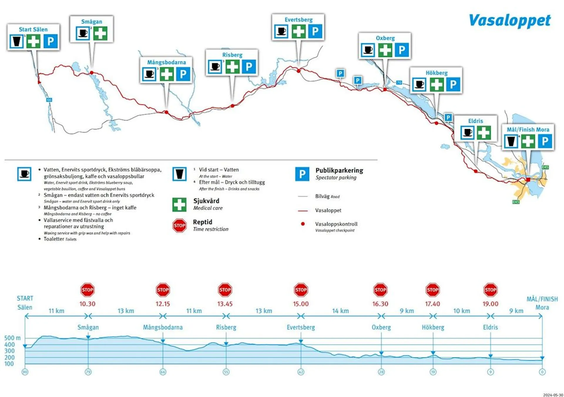 route map