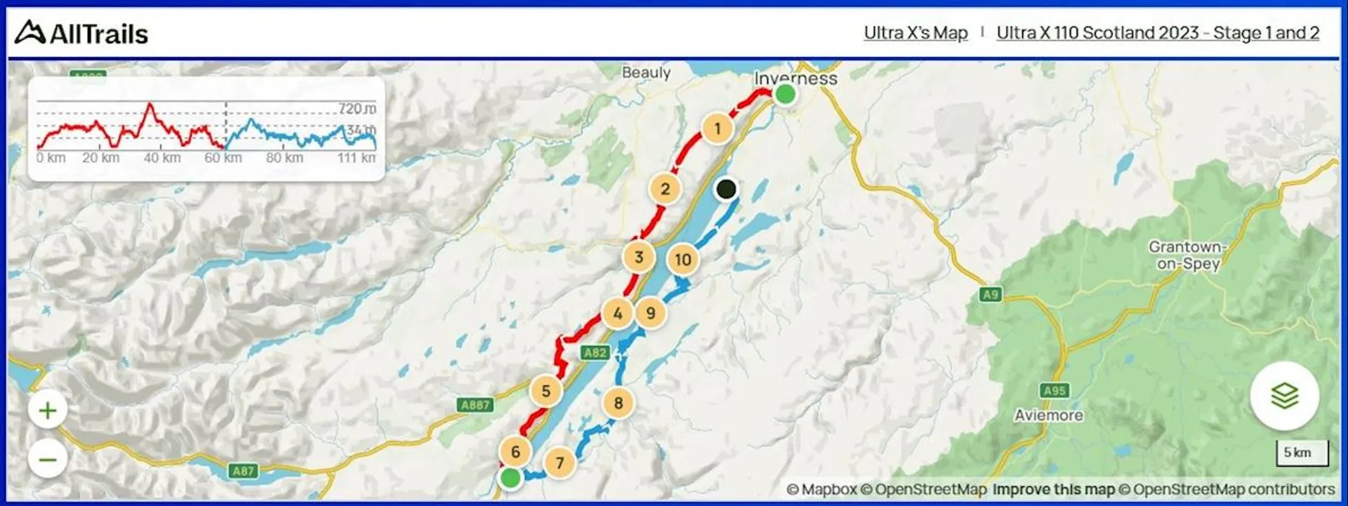 route map