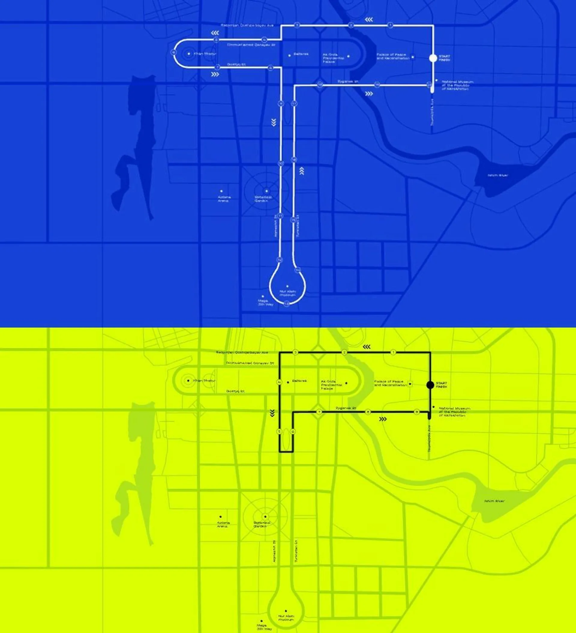 route map