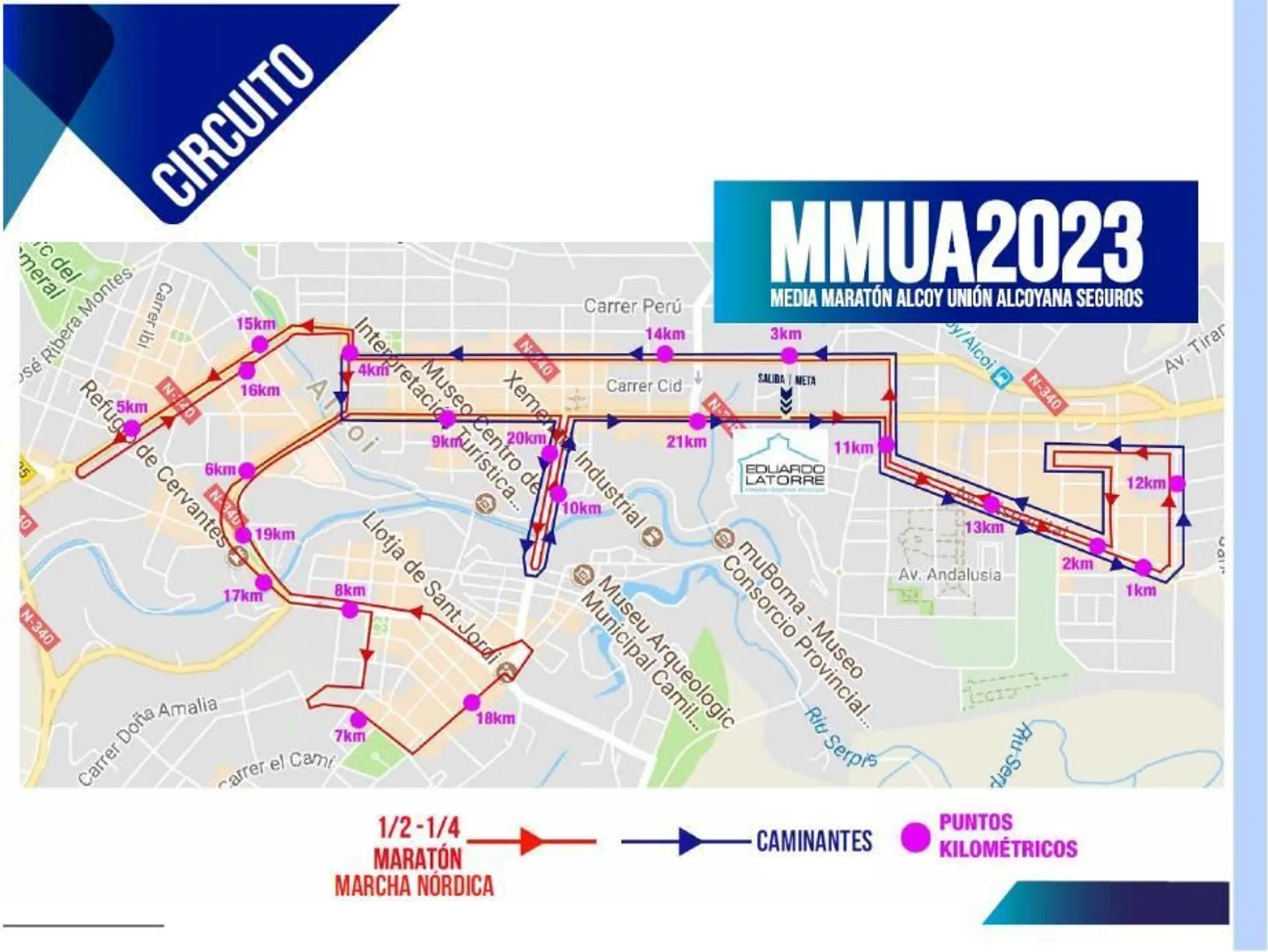 route map