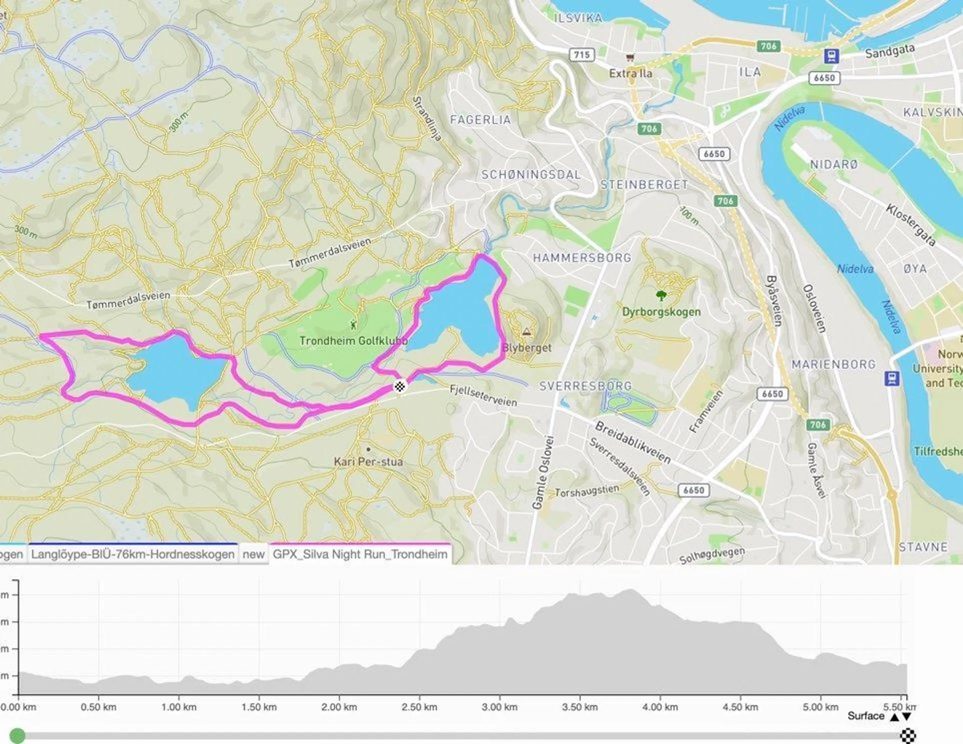 route map