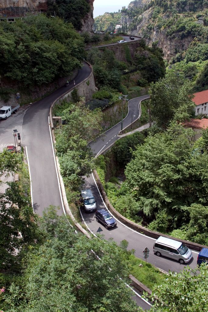 Road from Amalfi to Ravello