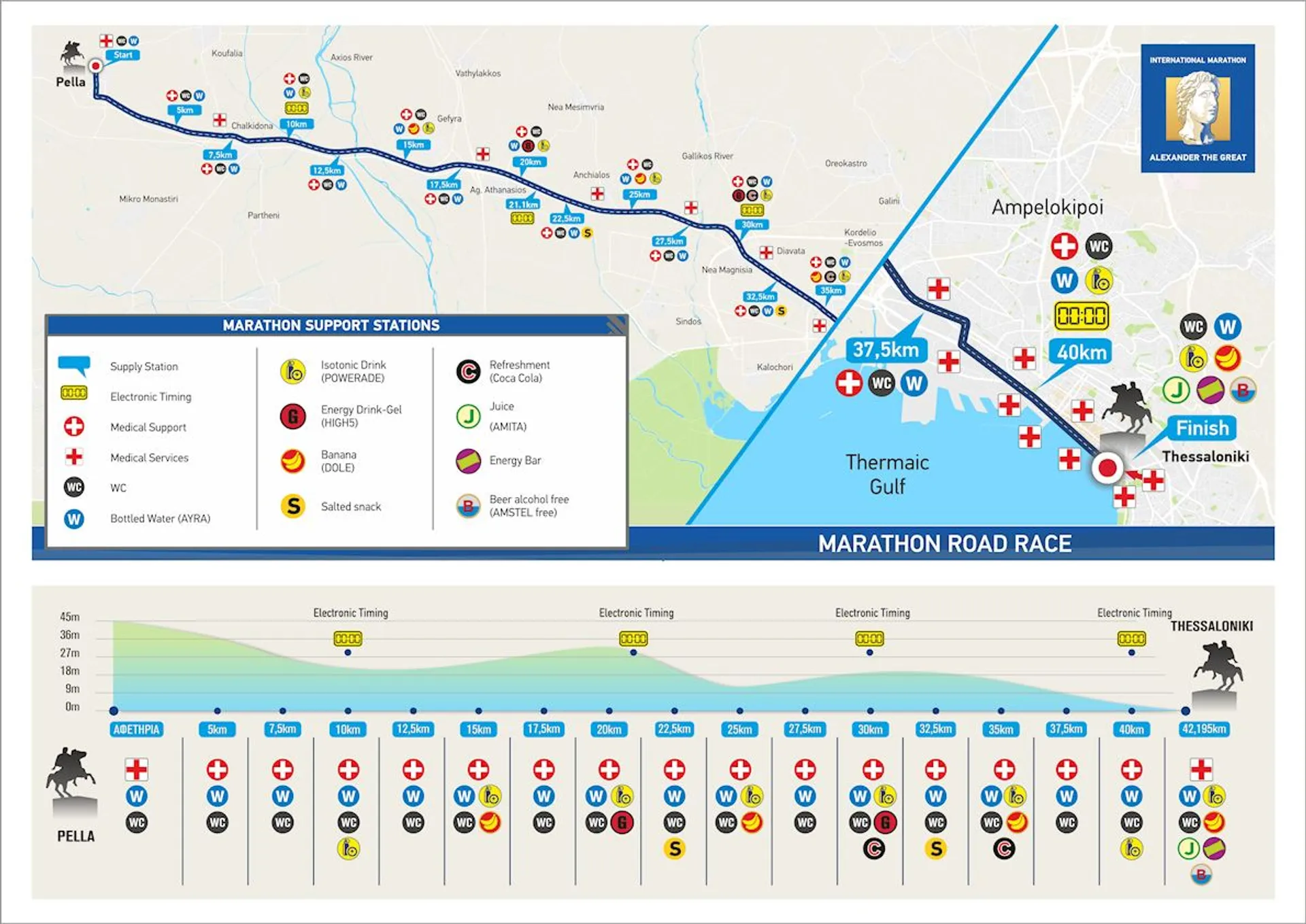 route map