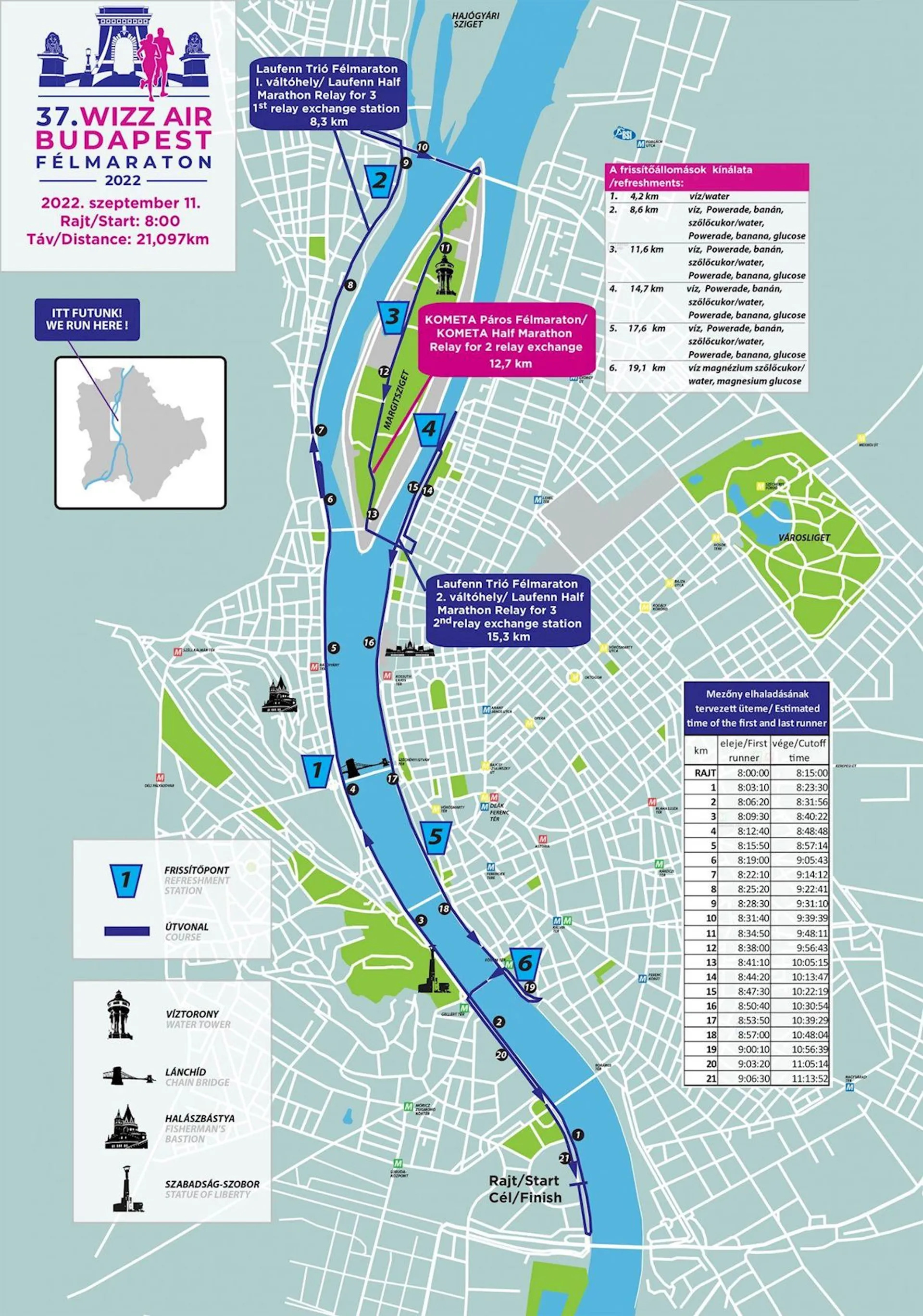 route map