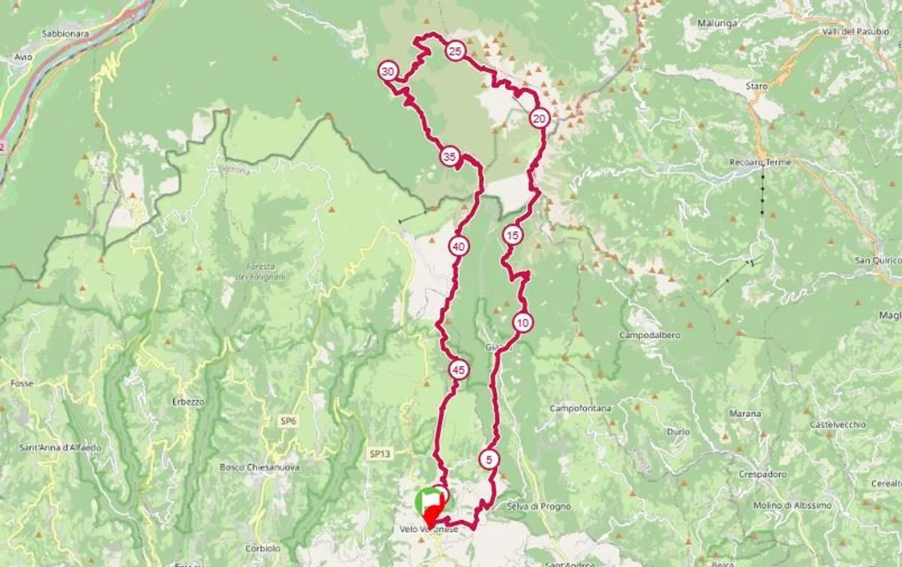 route map