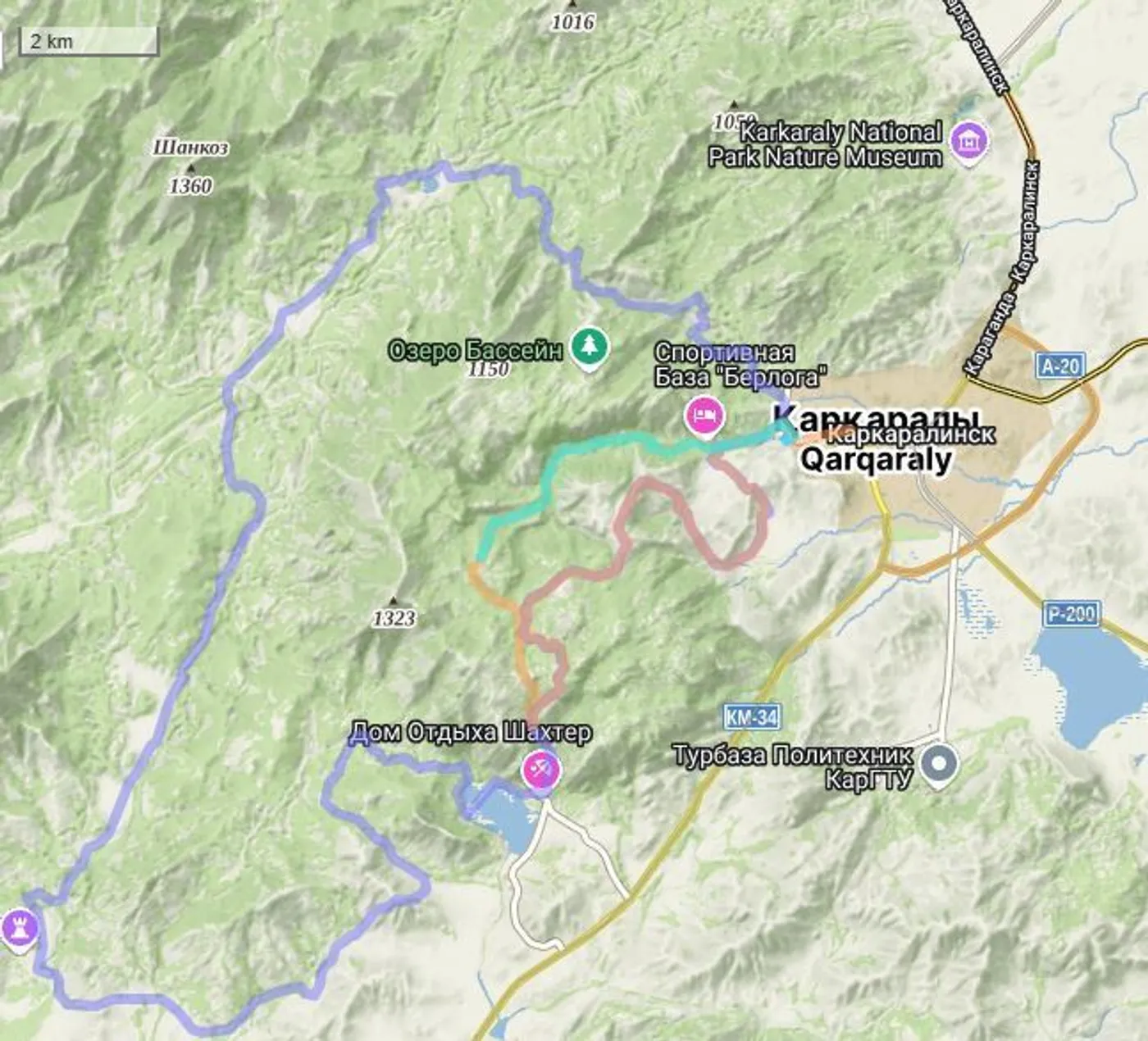 route map