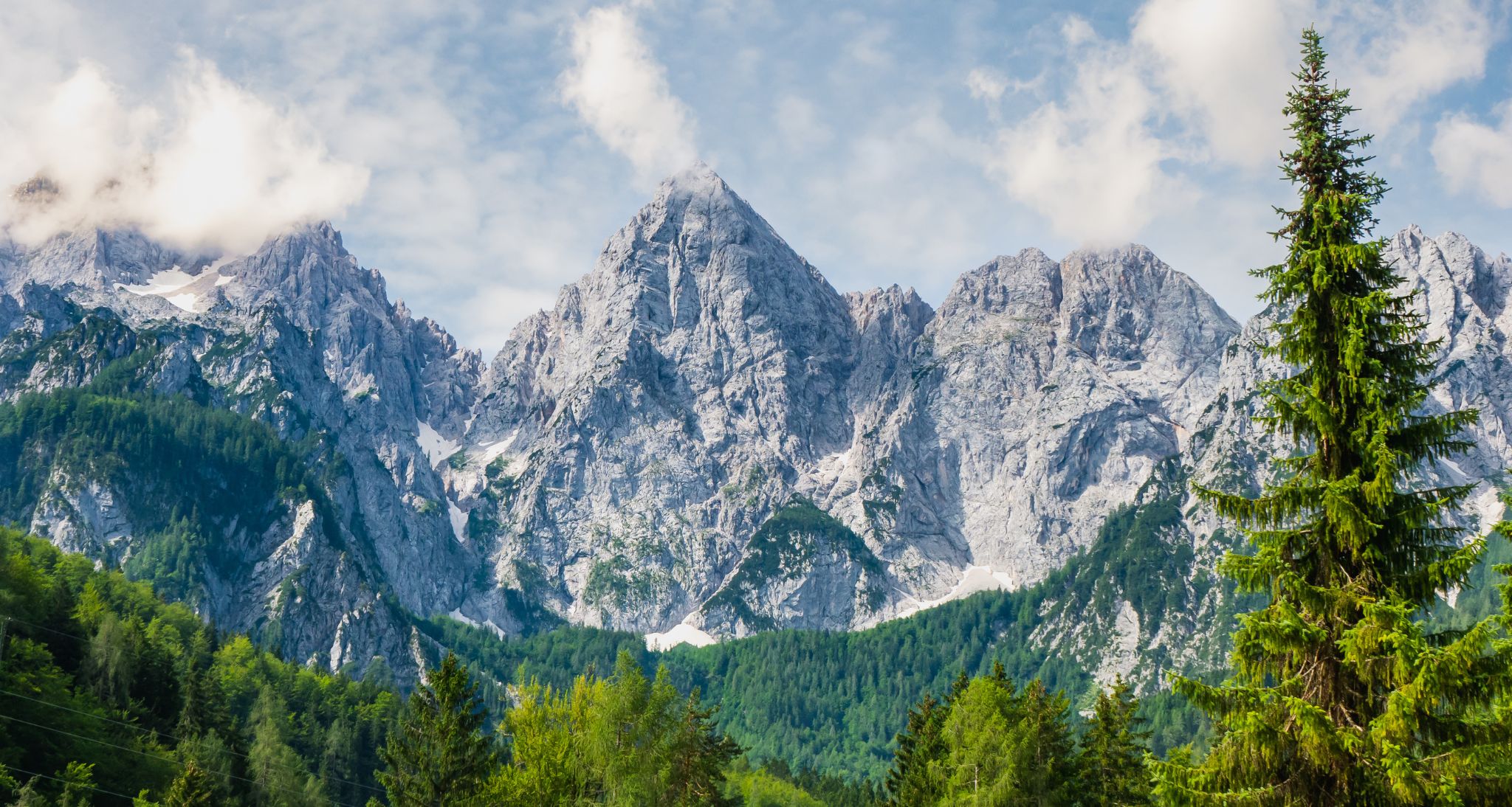Slovenia boasts a wealth of stunning landscapes including the Julian Alps