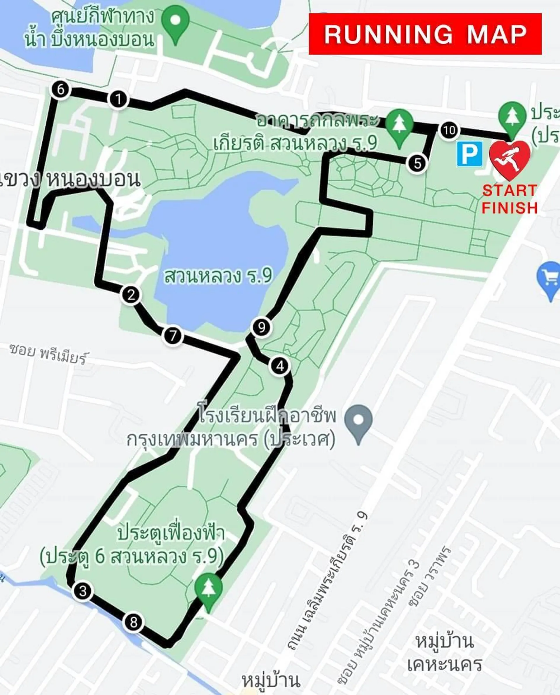 route map