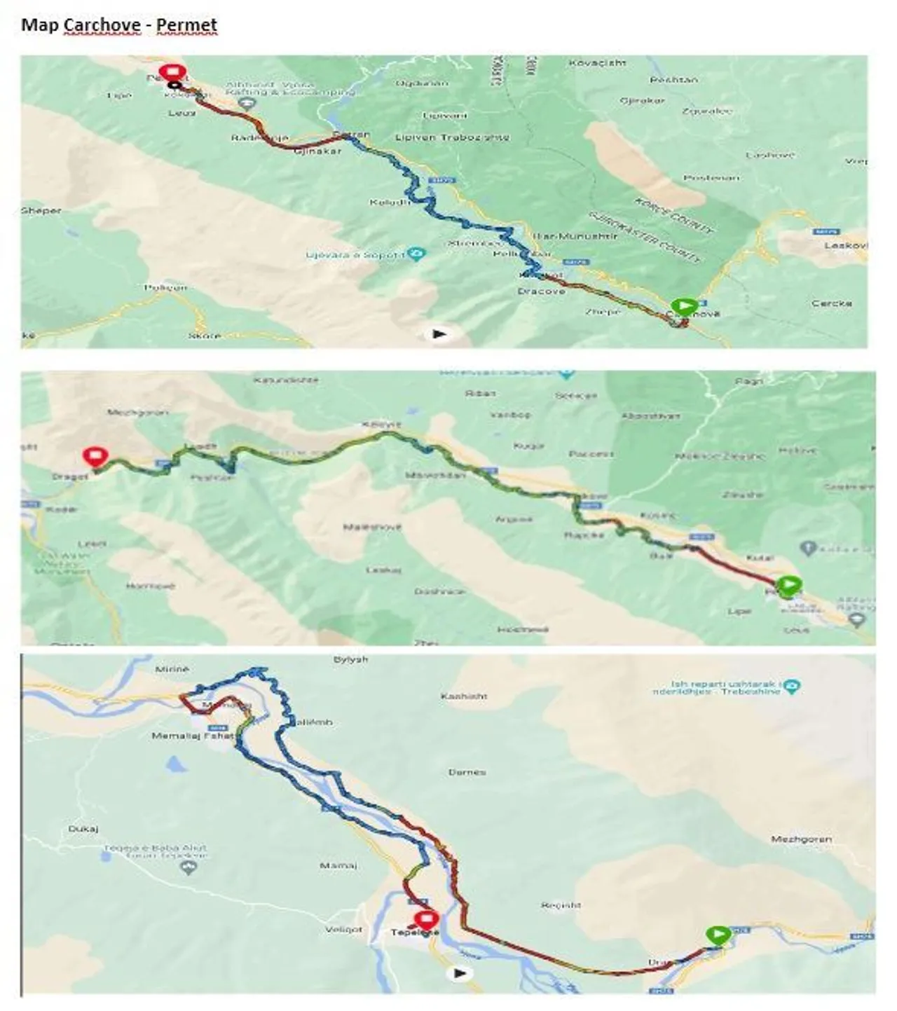 route map