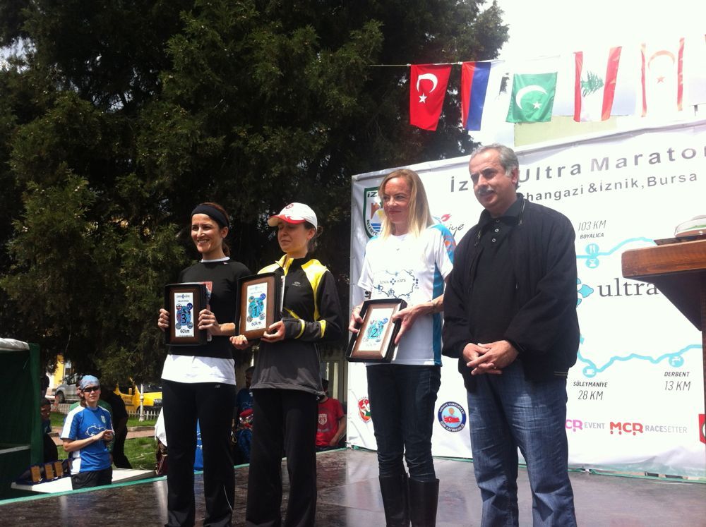2012 women 60K podium 