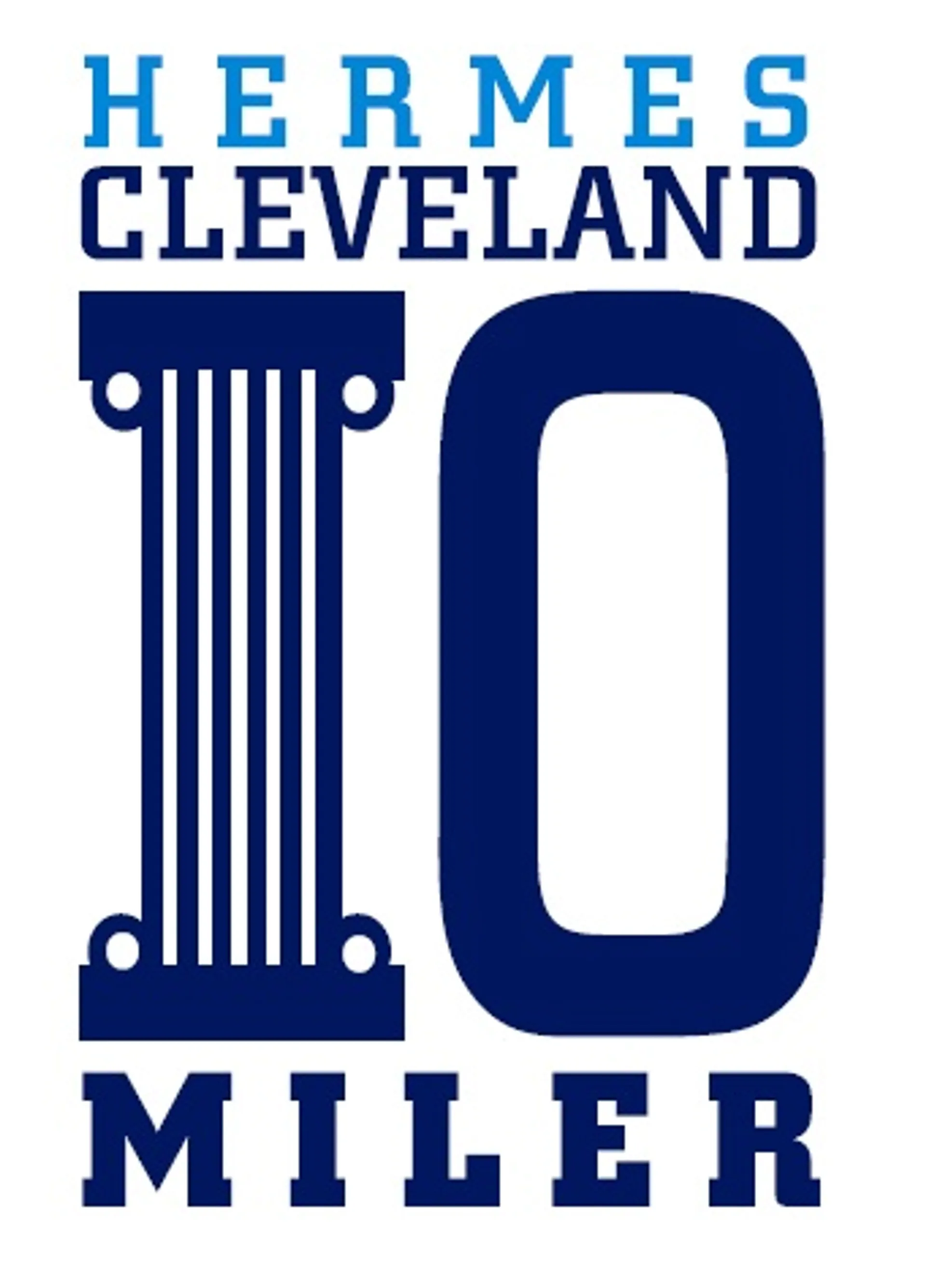 The image contains text and graphics. The text reads "HERMES CLEVELAND