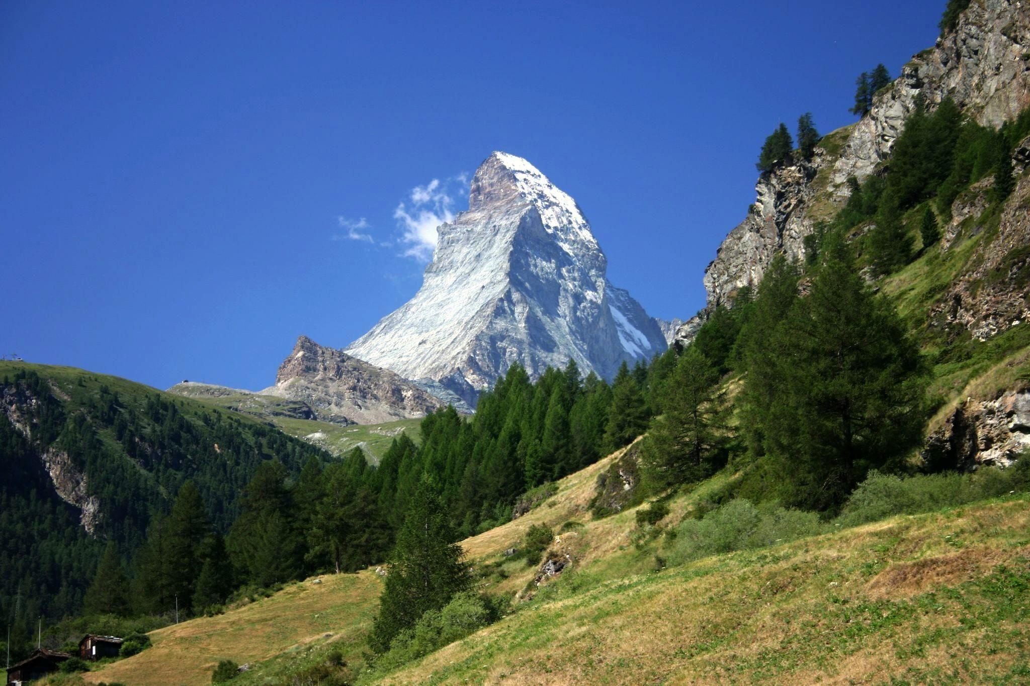 Matterhorn from the Zermatt (North side)