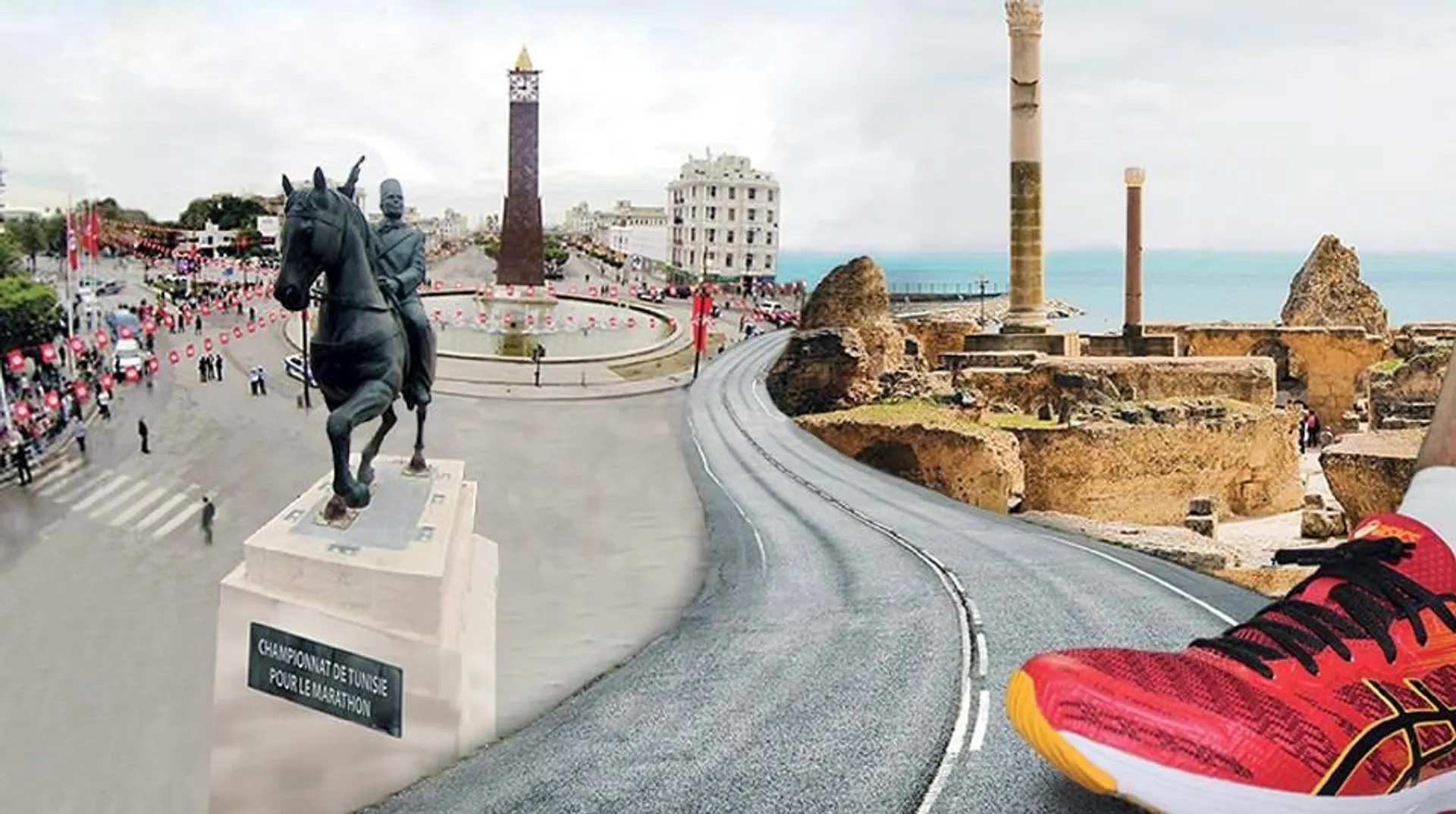 The image appears to be a composite or collage of different elements that are not typically