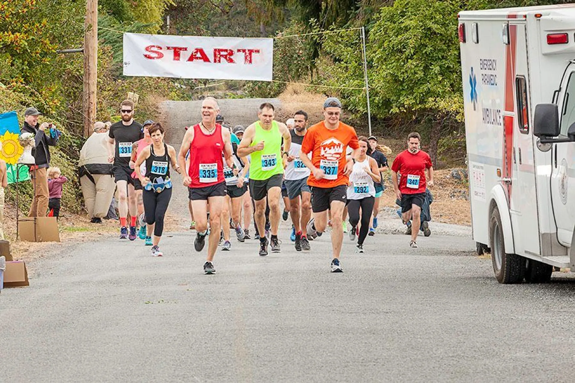 Run the Rock Marathon, Half & 8K -Texada Island