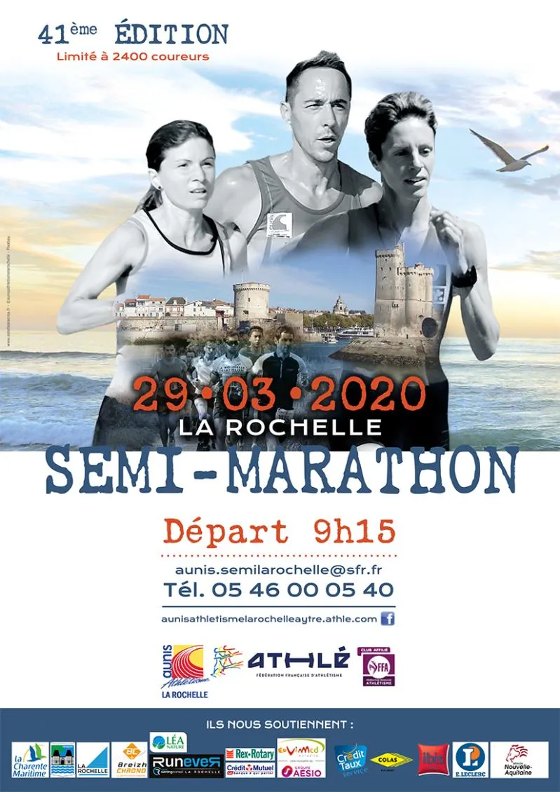 SemiMarathon de La Rochelle, 17 Mars, 2024 (Dim) Ahotu