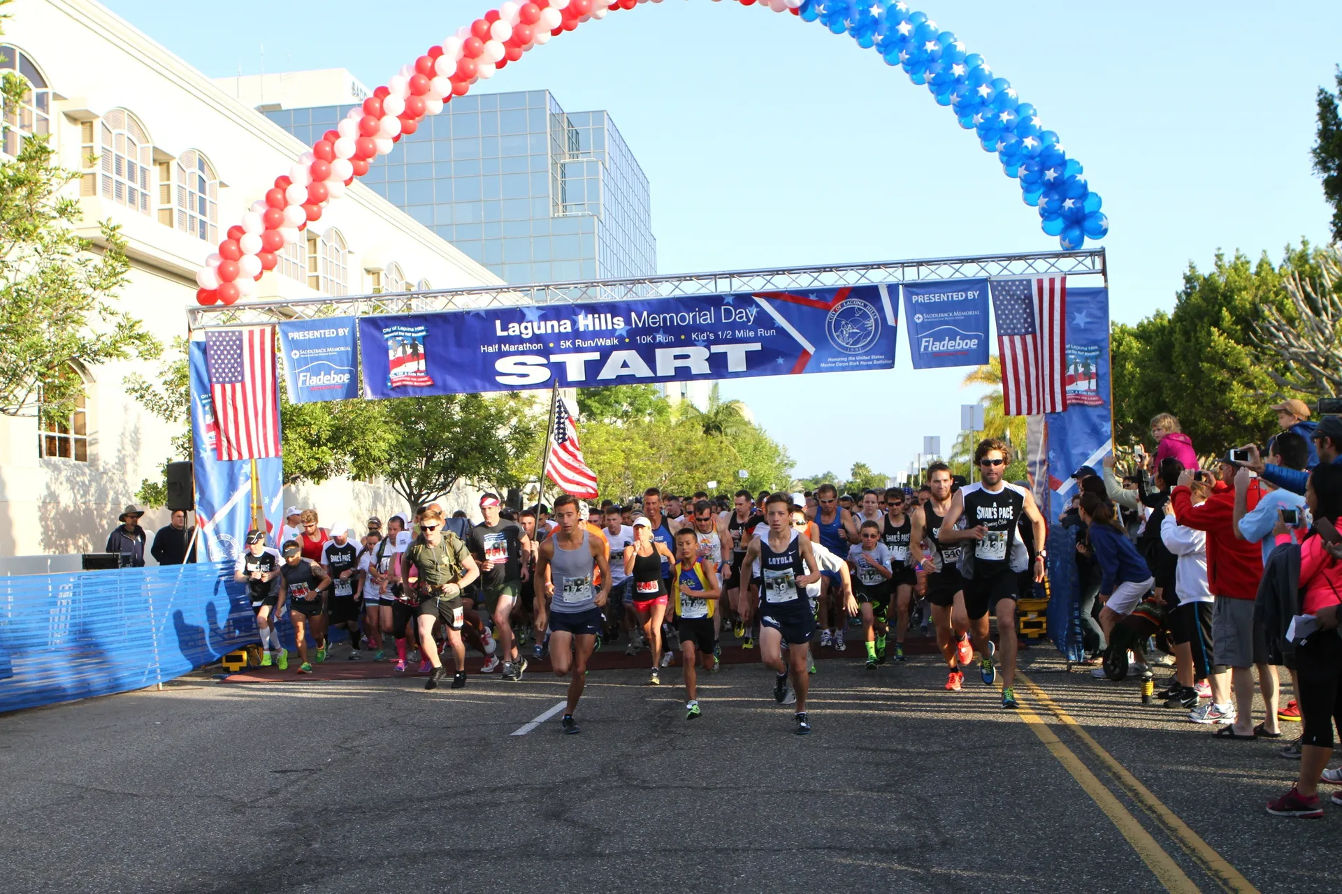 Laguna Hills Memorial Day Half Marathon, 5K & 10K