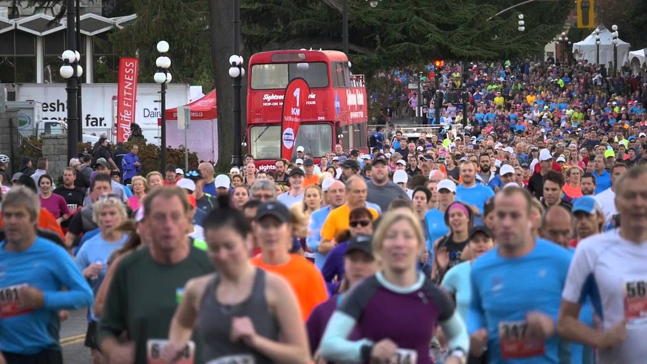Goodlife Fitness Victoria Marathon - Marathon Video