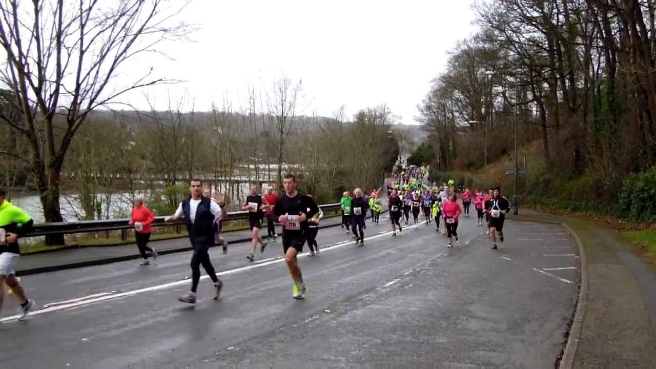 The Island Race - Anglesey Half Marathon, 2nd March 2014 (at The Moorings)