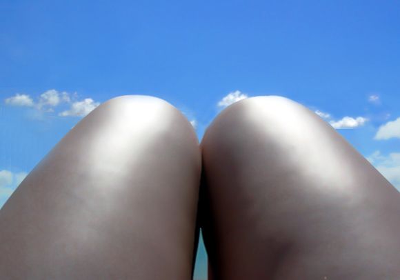 Knees in the clouds