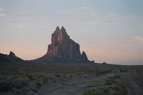 Shiprock Monolith - Tse bi Tae - Rock with Wings