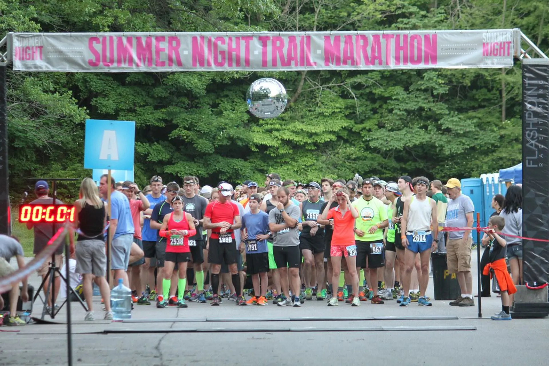 Summer Night Trail Quarter & Half Marathon - Indiana