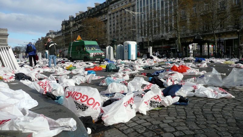 Trash after the start