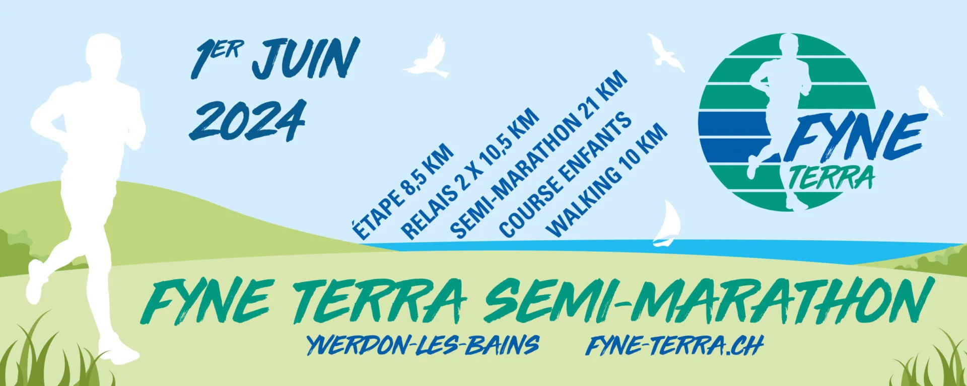 Fyne Terra Semi-Marathon - Yverdon-les-Bains