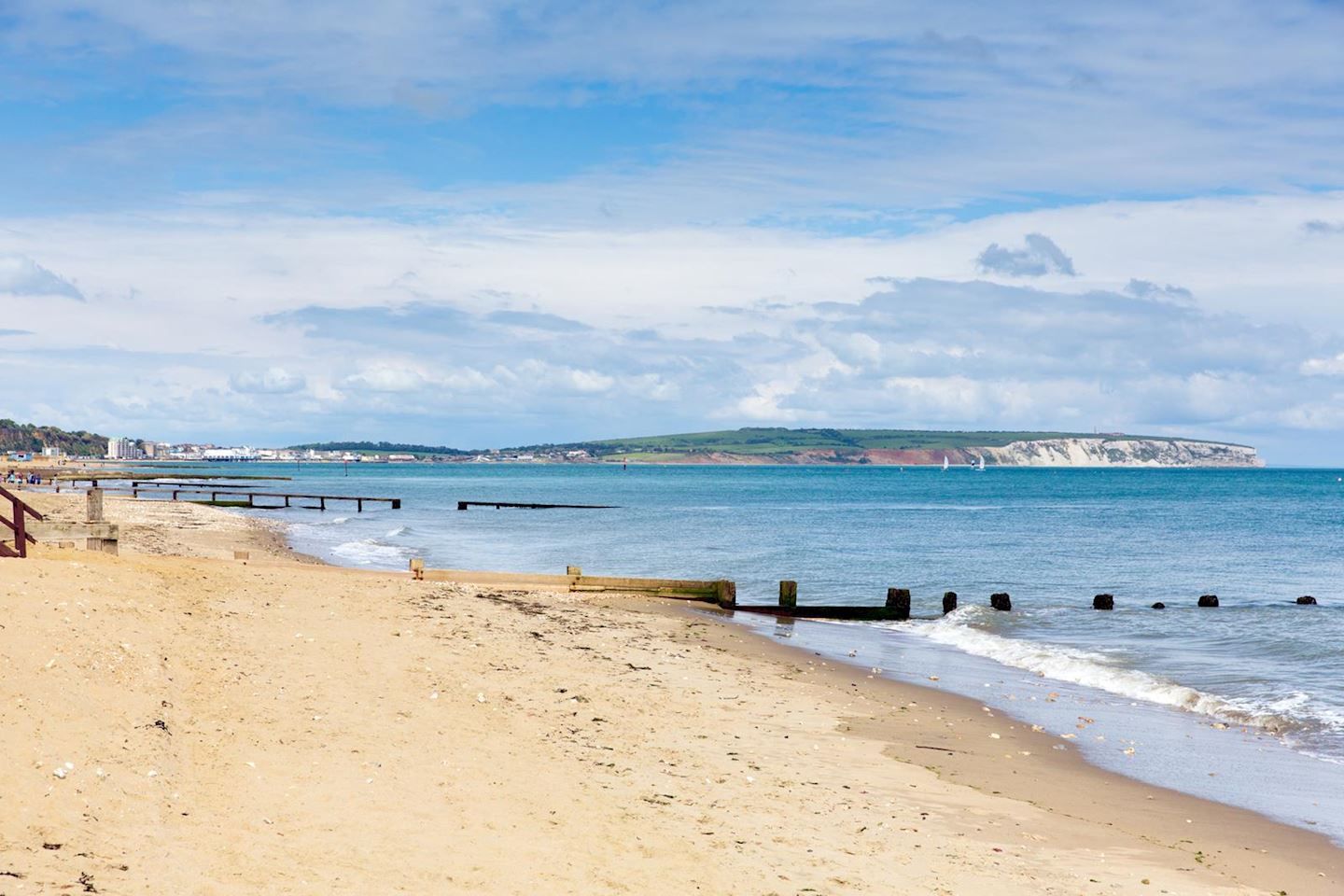 sandown shanklin isle of wight seafront 10 km