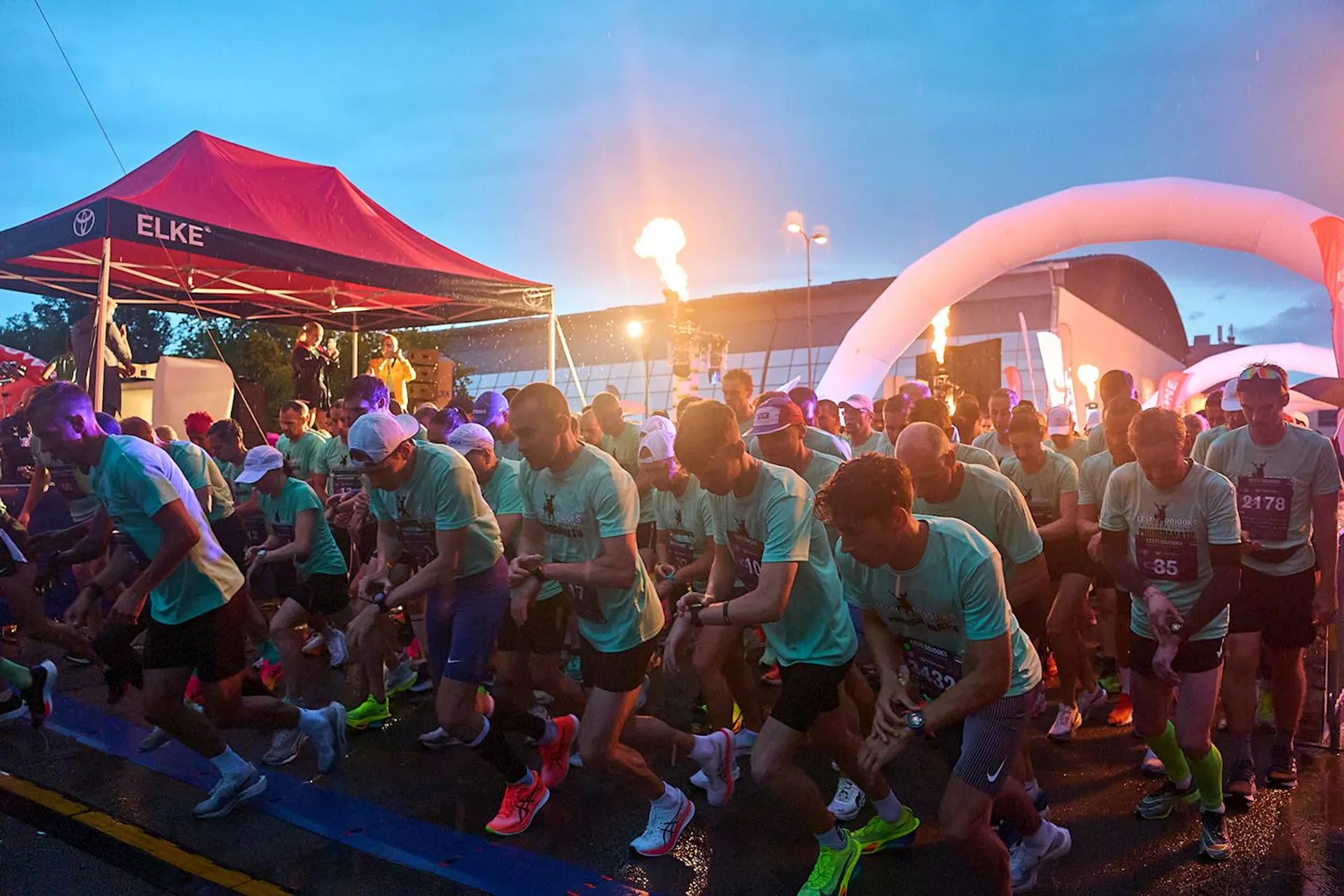 Night Run Estonia - Rakvere