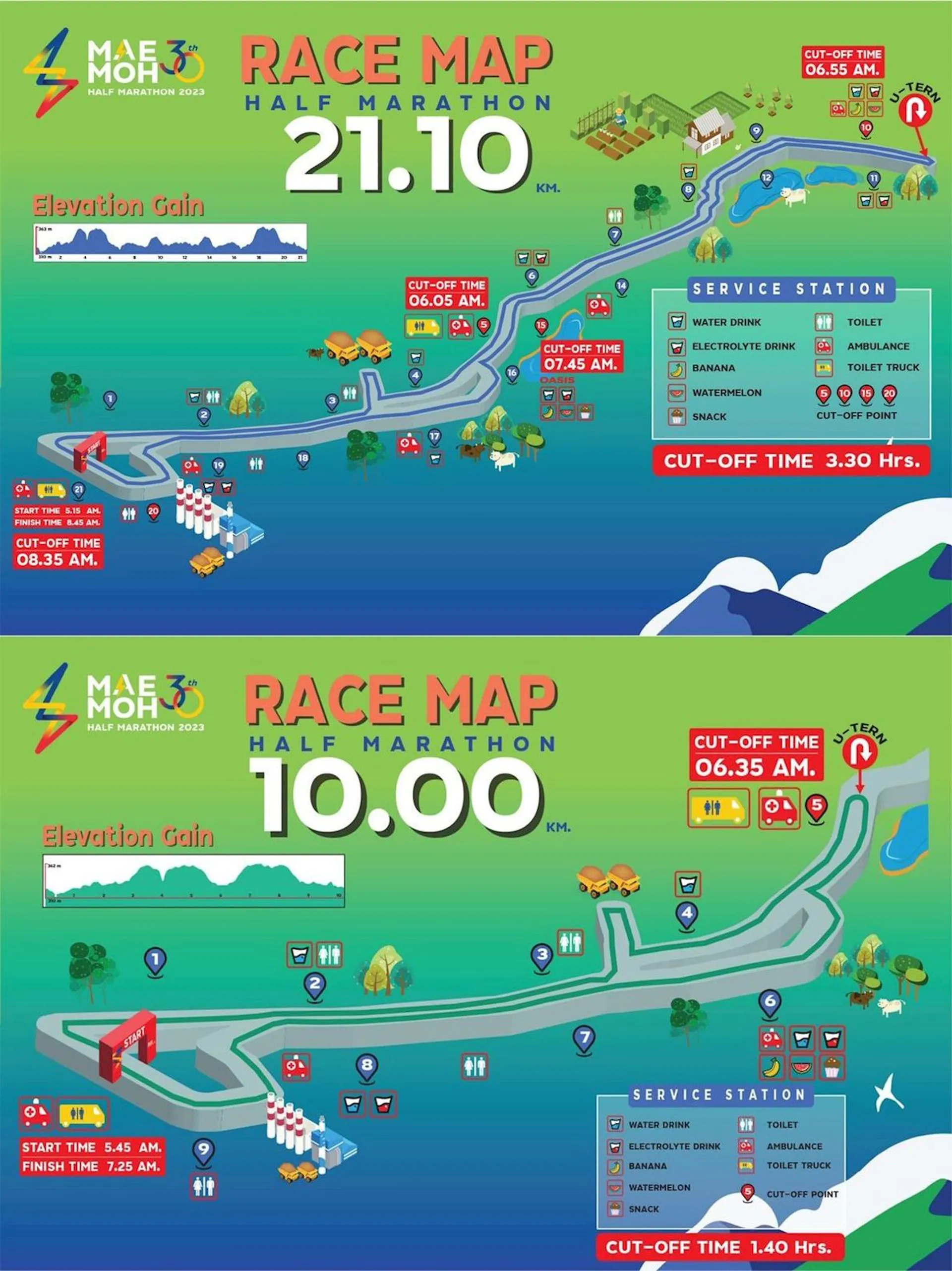 Mae Moh Half Marathon, 20 Oct, 2024 (Sun) Ahotu