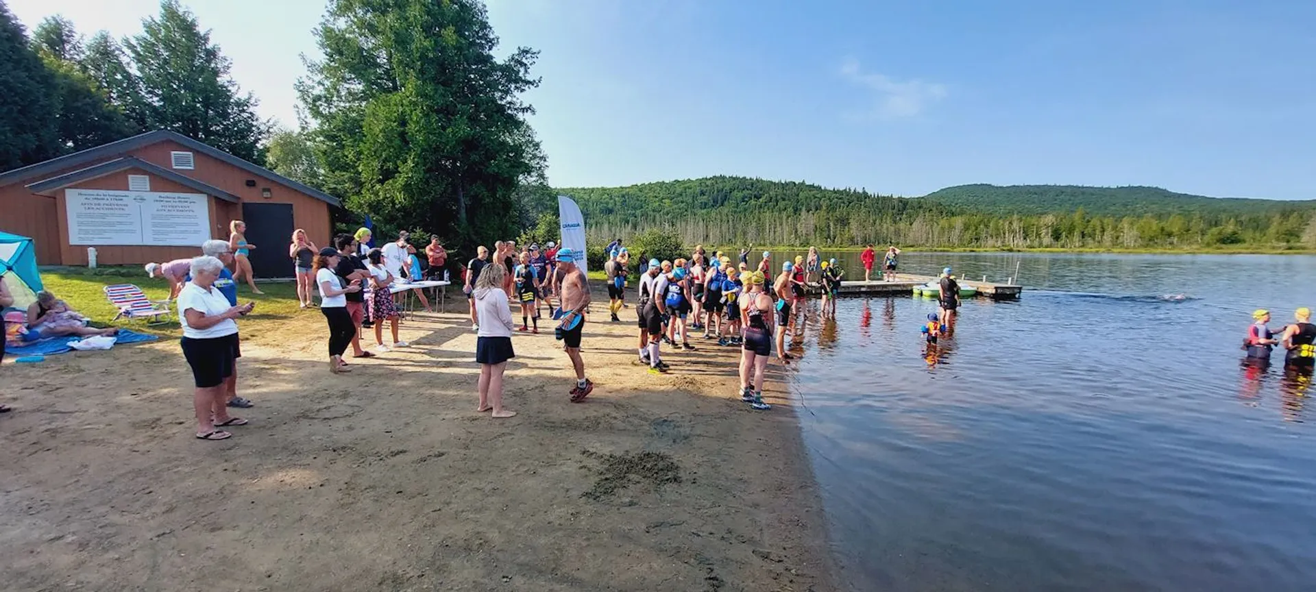 Image of St. Donat Mudskipper Quebec SwimRun Championships and Open Water Swim