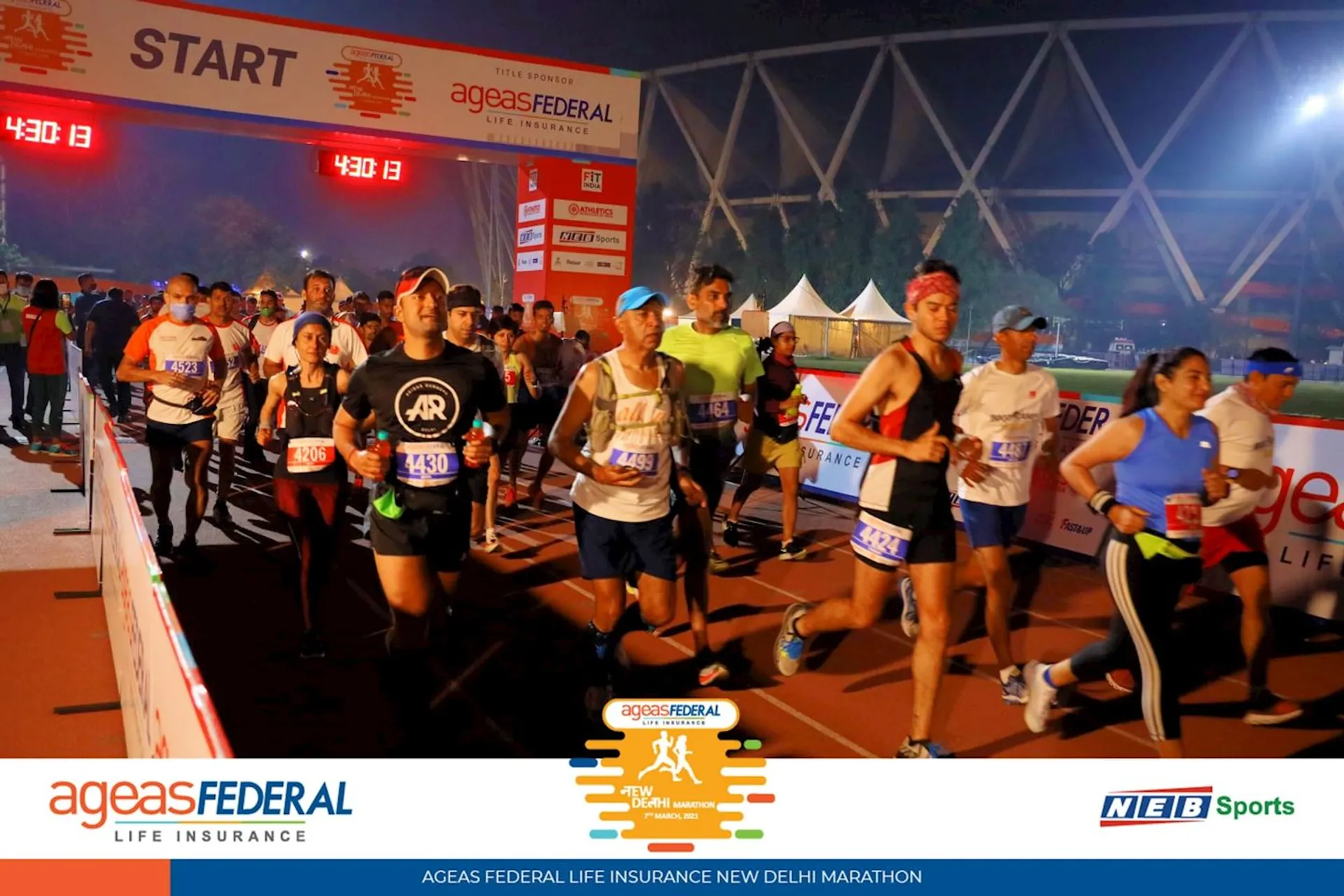 Ageas Federal Life Insurance New Delhi Marathon