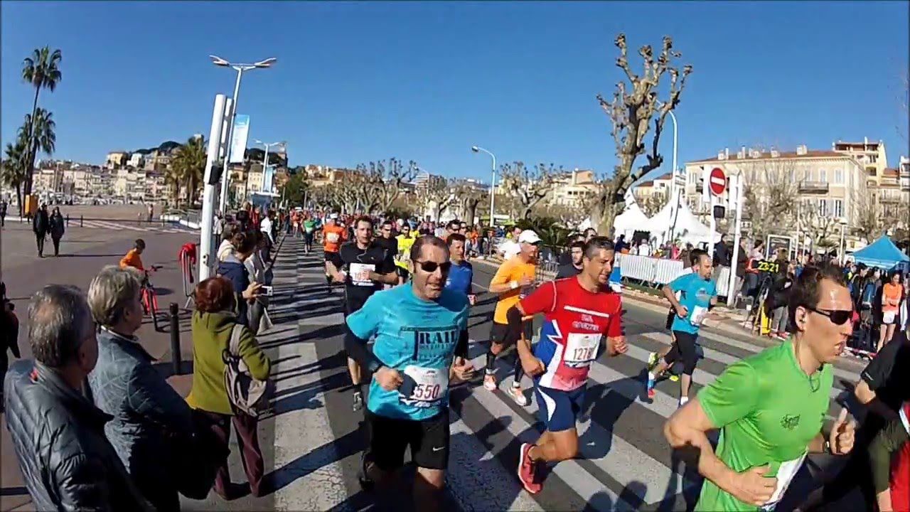 Semi Marathon Cannes 21 février 2016 passage Pantiero