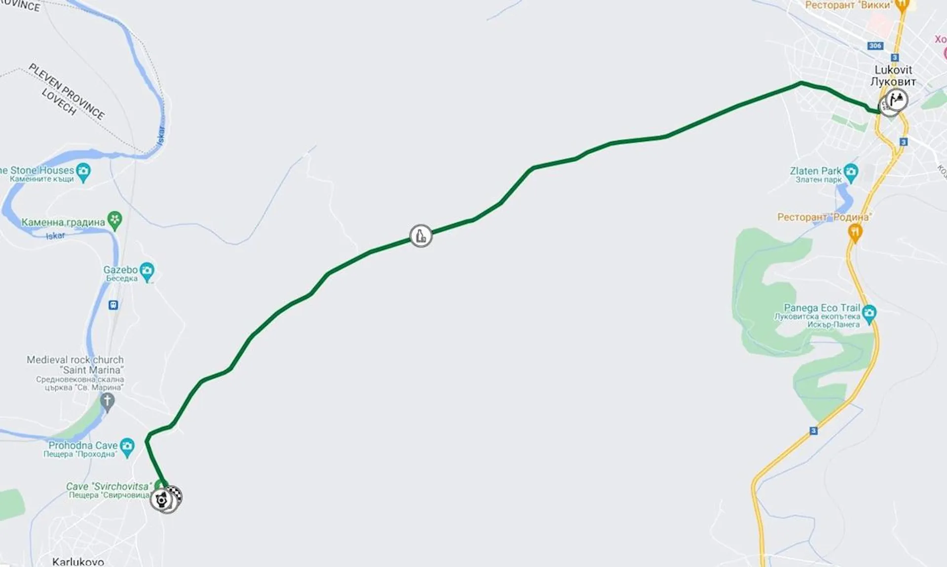 route map