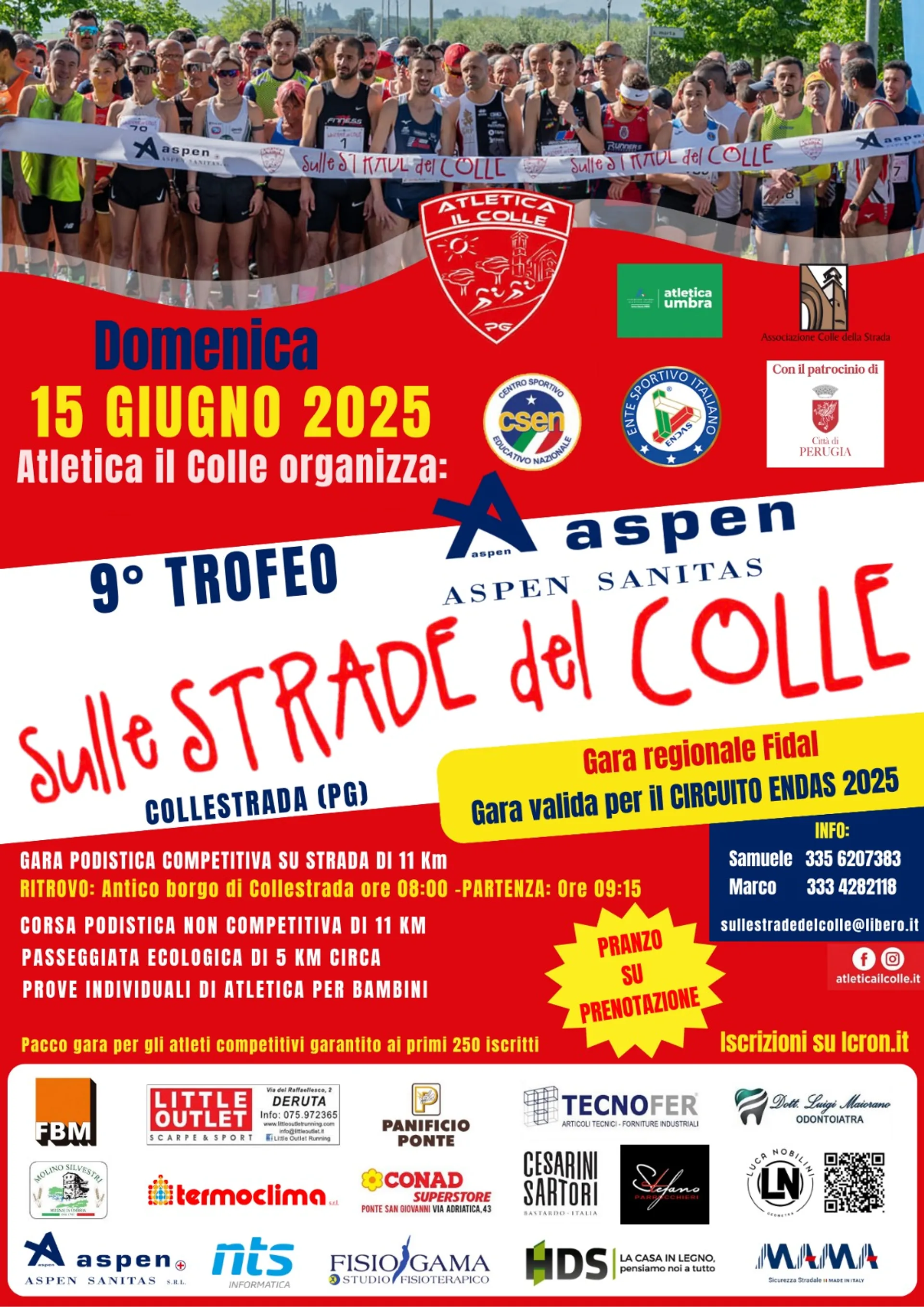 Sulle strade del Colle