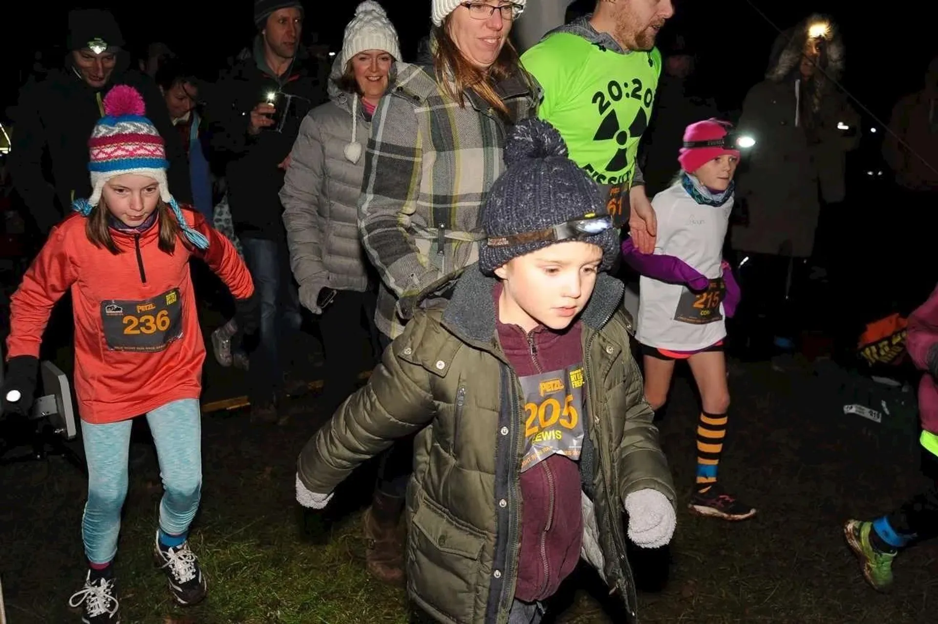 In the image, there appears to be a group of people at an outdoor event