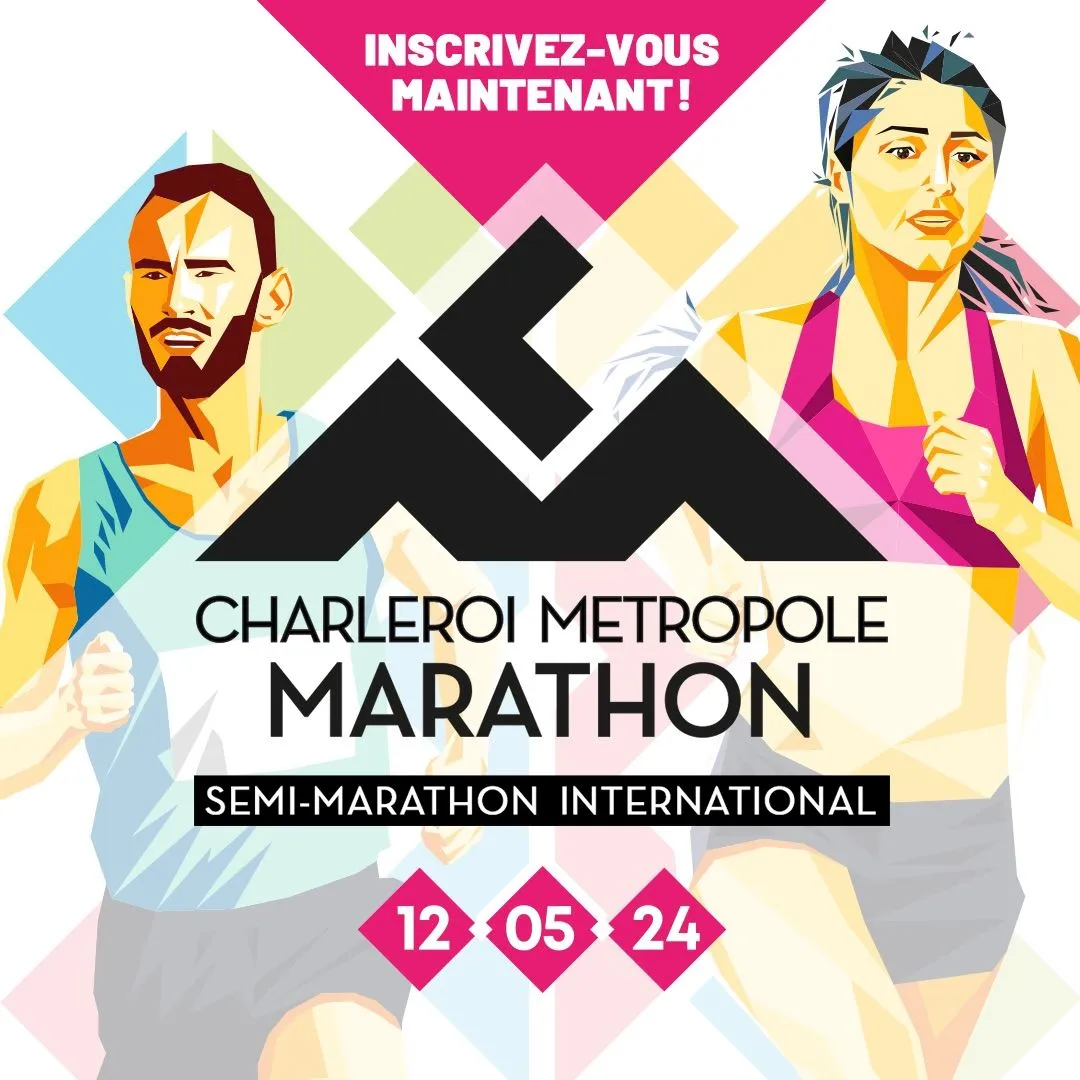 Marathon International de Charleroi Métropole, 12 May, 2024 (Sun) Ahotu