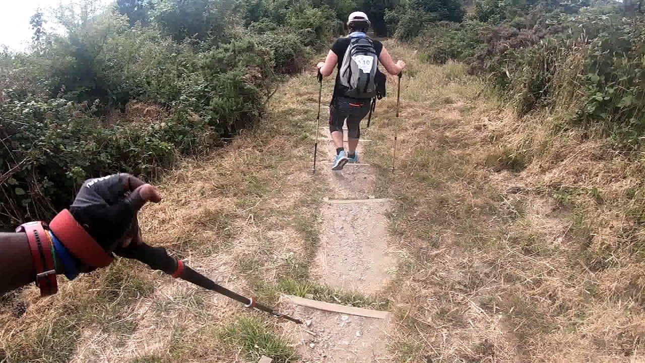 The 100km Jurassic Coast Challenge - 47km - Descent Off White Nothe - 21st/22nd July 2018