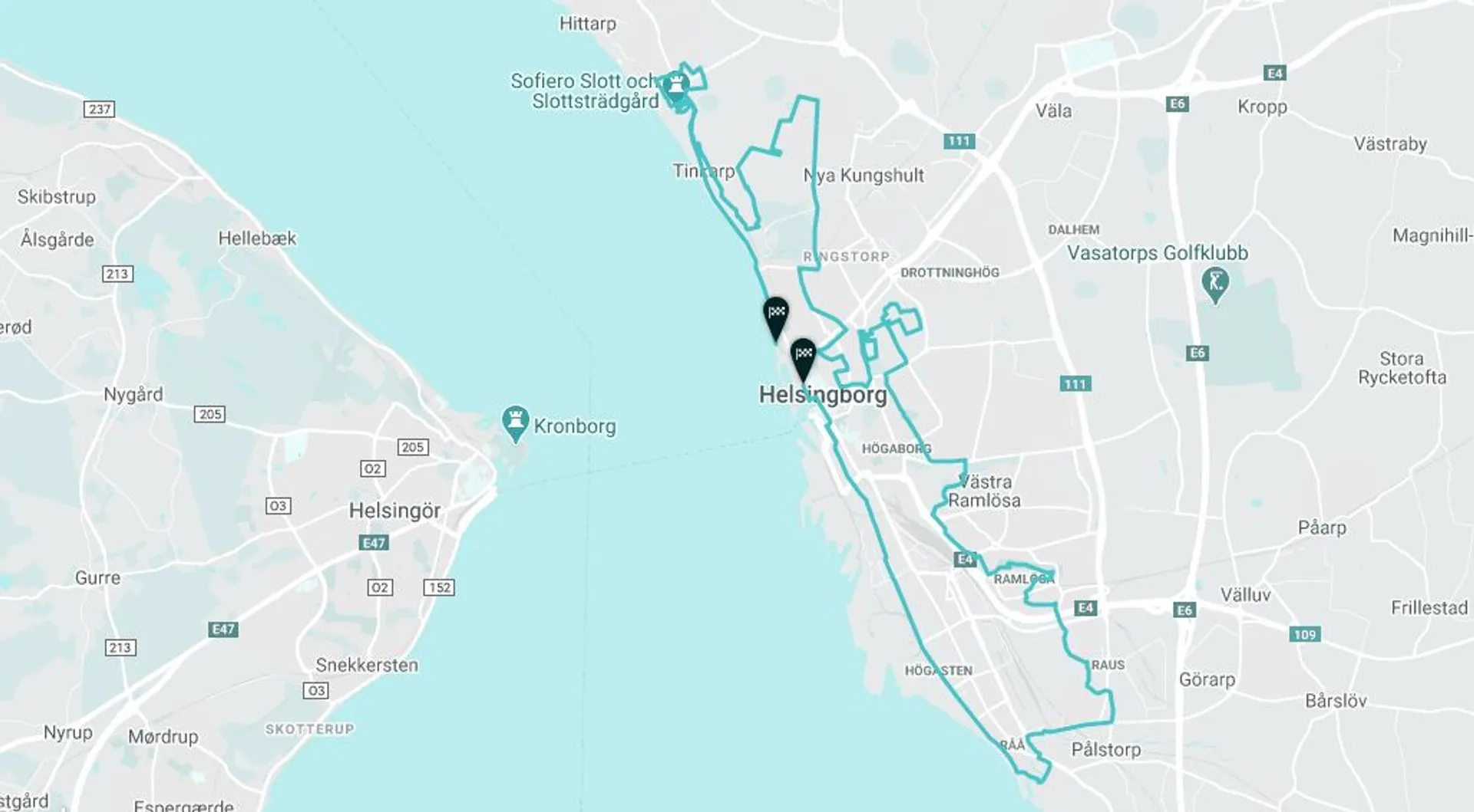 route map