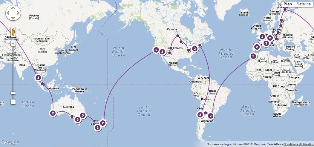 Tom Denniss journey around the world